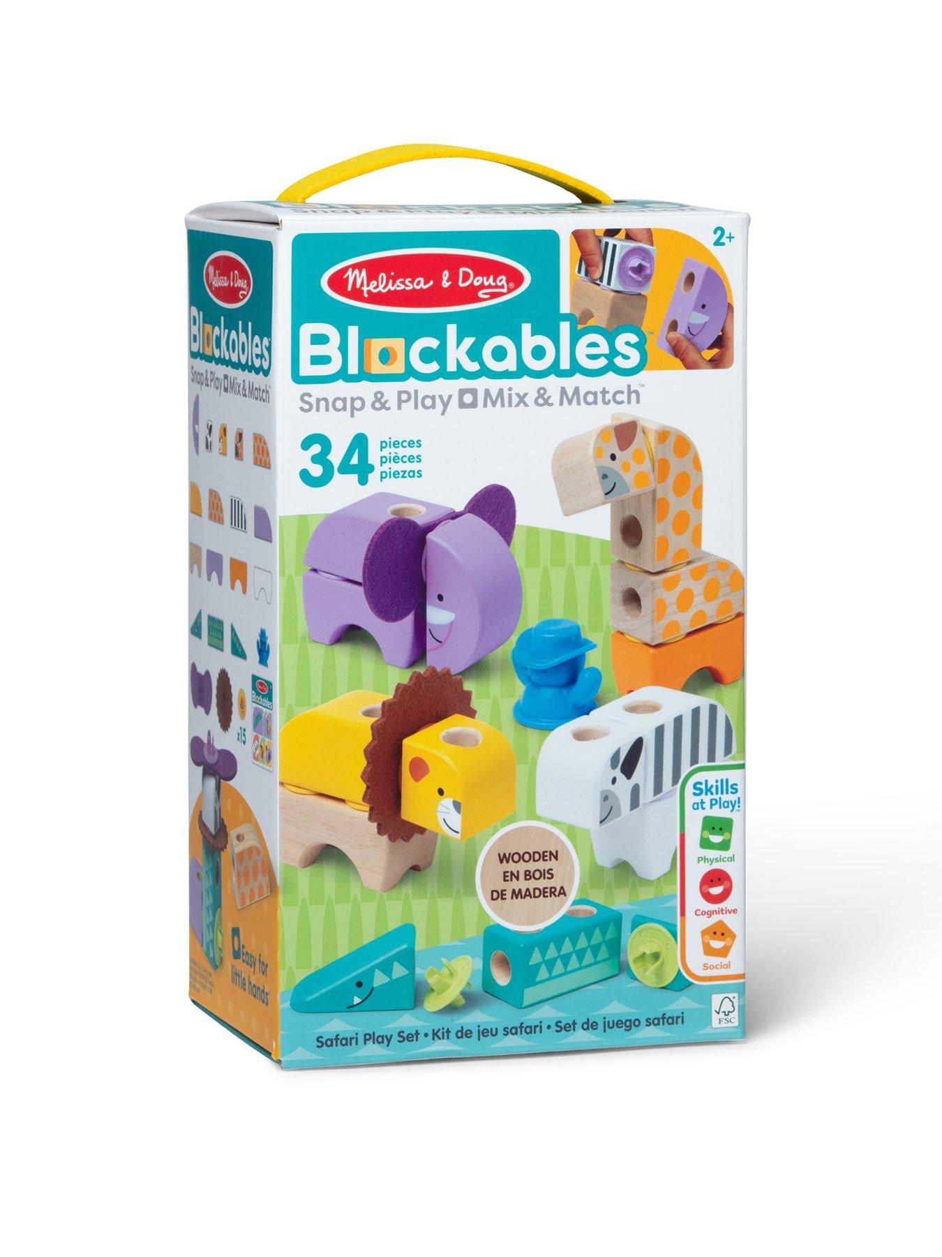 undefined Blockables Safari Play Set