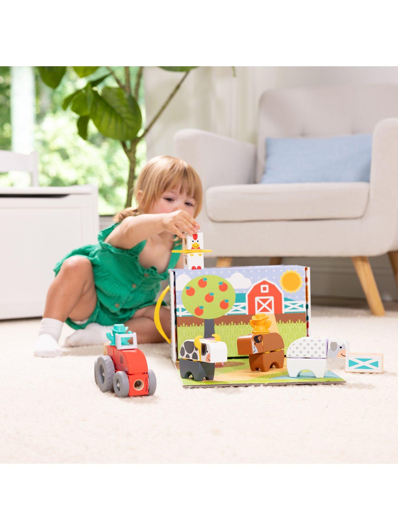 Image 7 of 8 of Melissa & Doug Blockables Farm