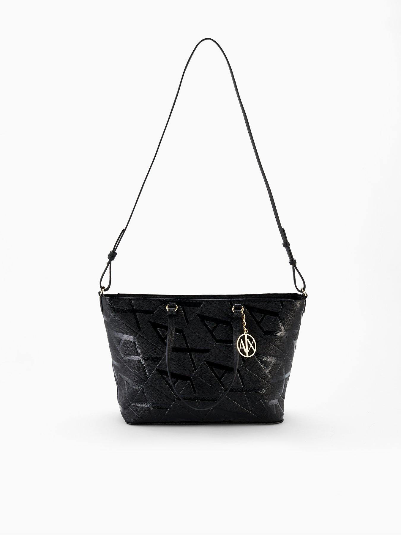 undefined Gynger Logo Shopping Tote Bag - Black