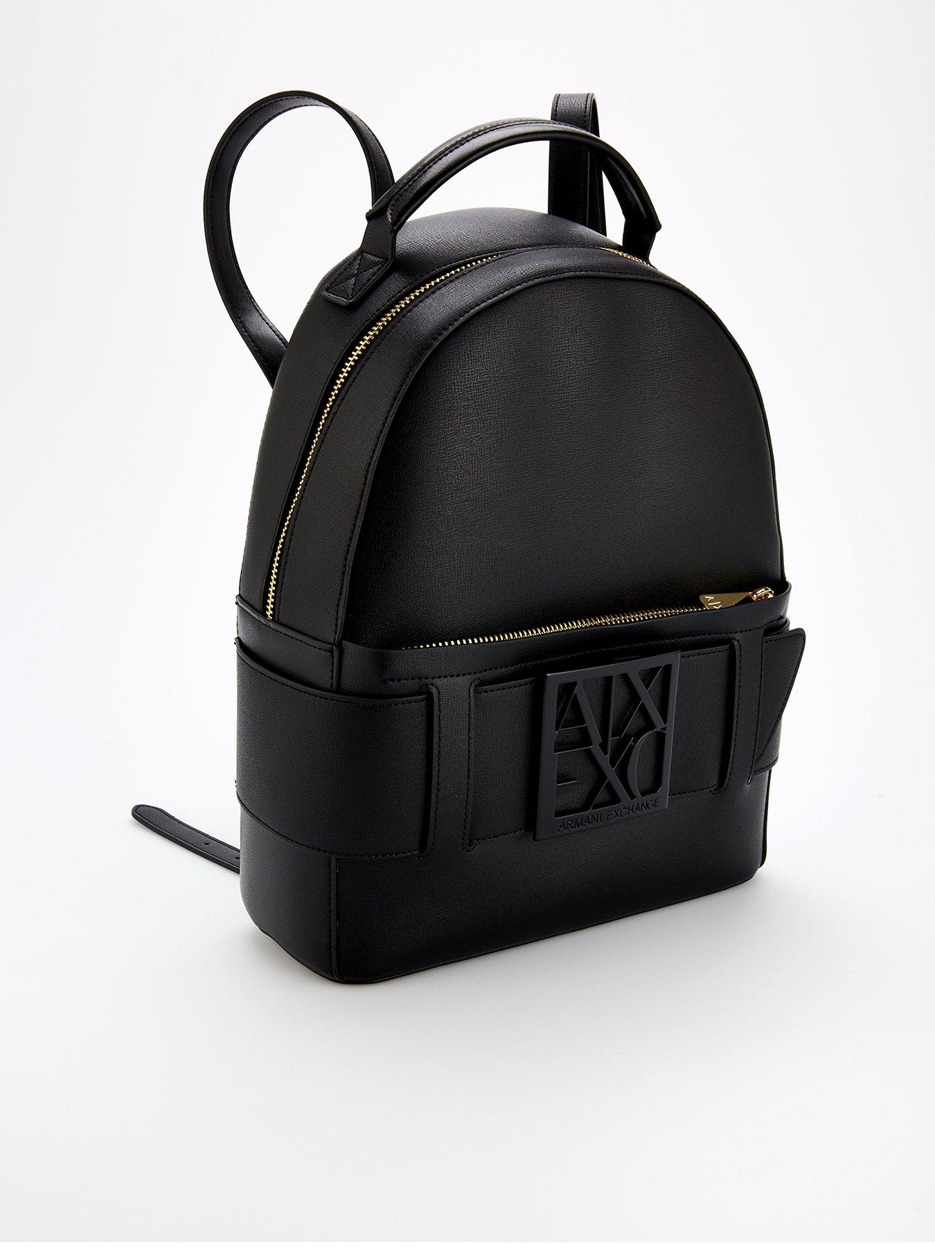 Image 2 of 4 of Armani Exchange Susie Backpack - Black