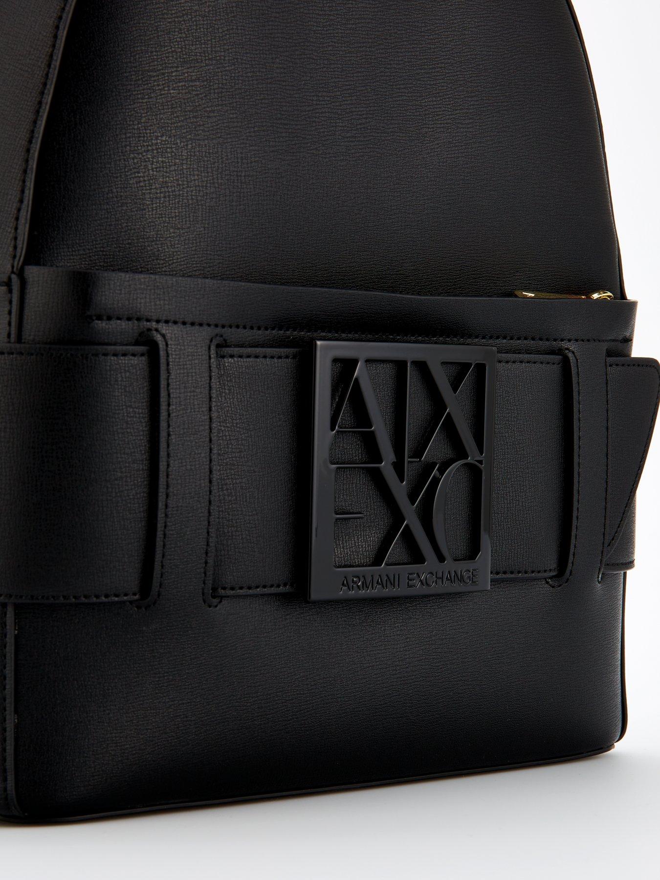 Image 3 of 4 of Armani Exchange Susie Backpack - Black