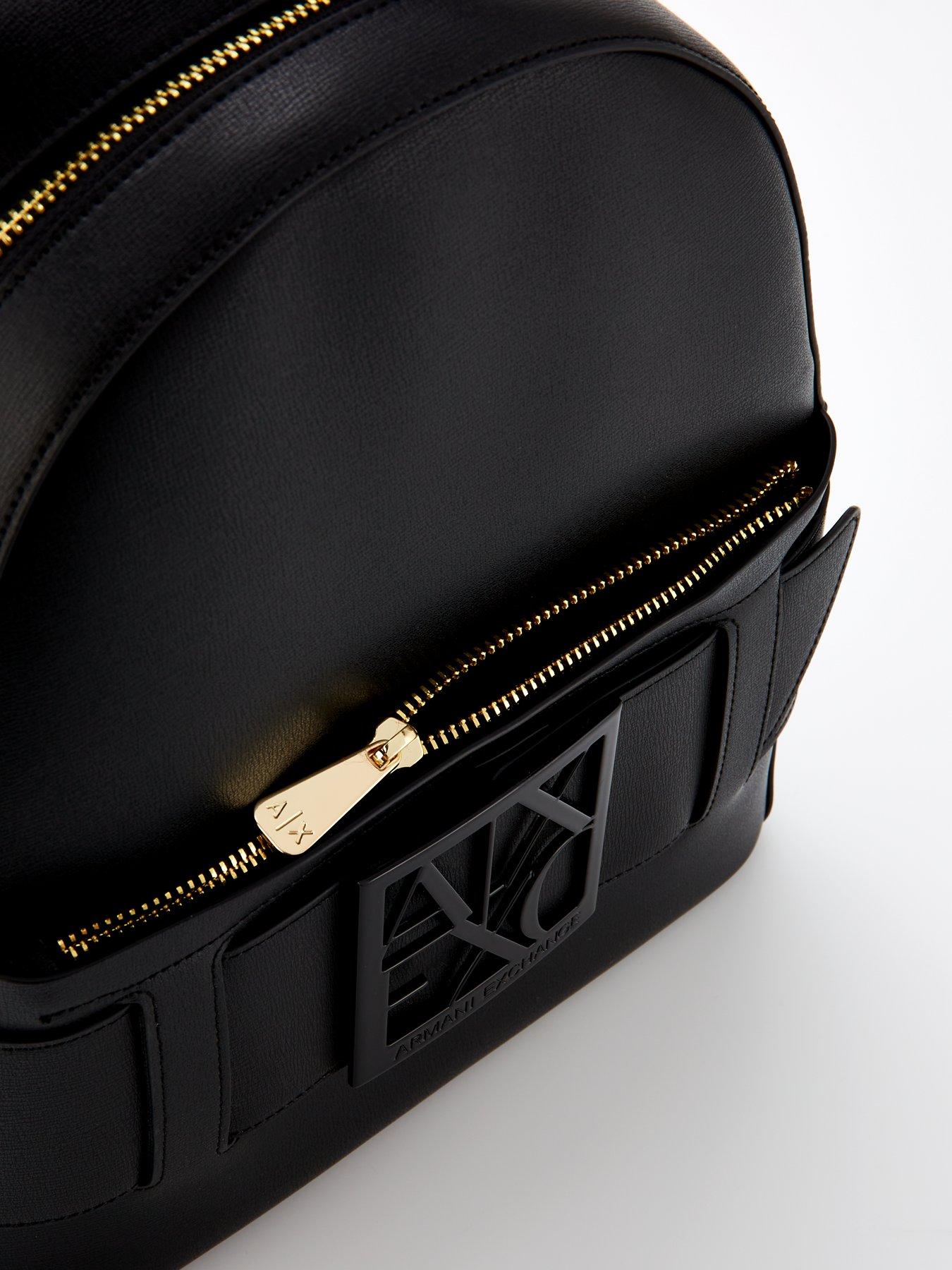 Image 4 of 4 of Armani Exchange Susie Backpack - Black