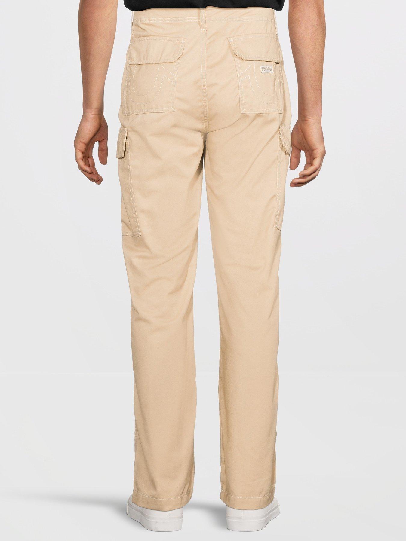 TRUE RELIGION Big T Cargo Trousers - Beige | Very