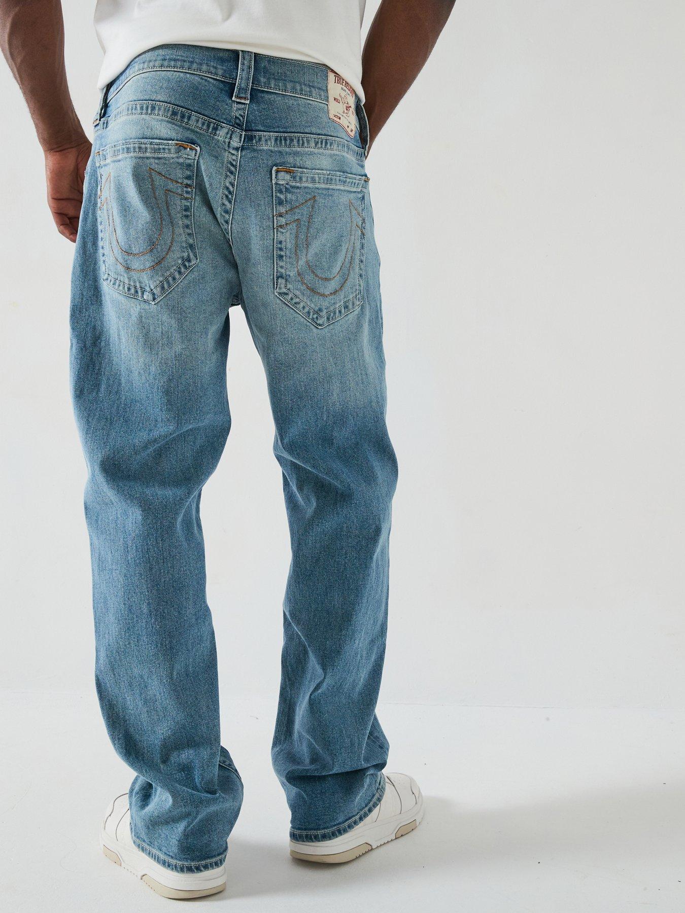 TRUE RELIGION Bobby Straight Fit Jeans - Mid Wash | Very