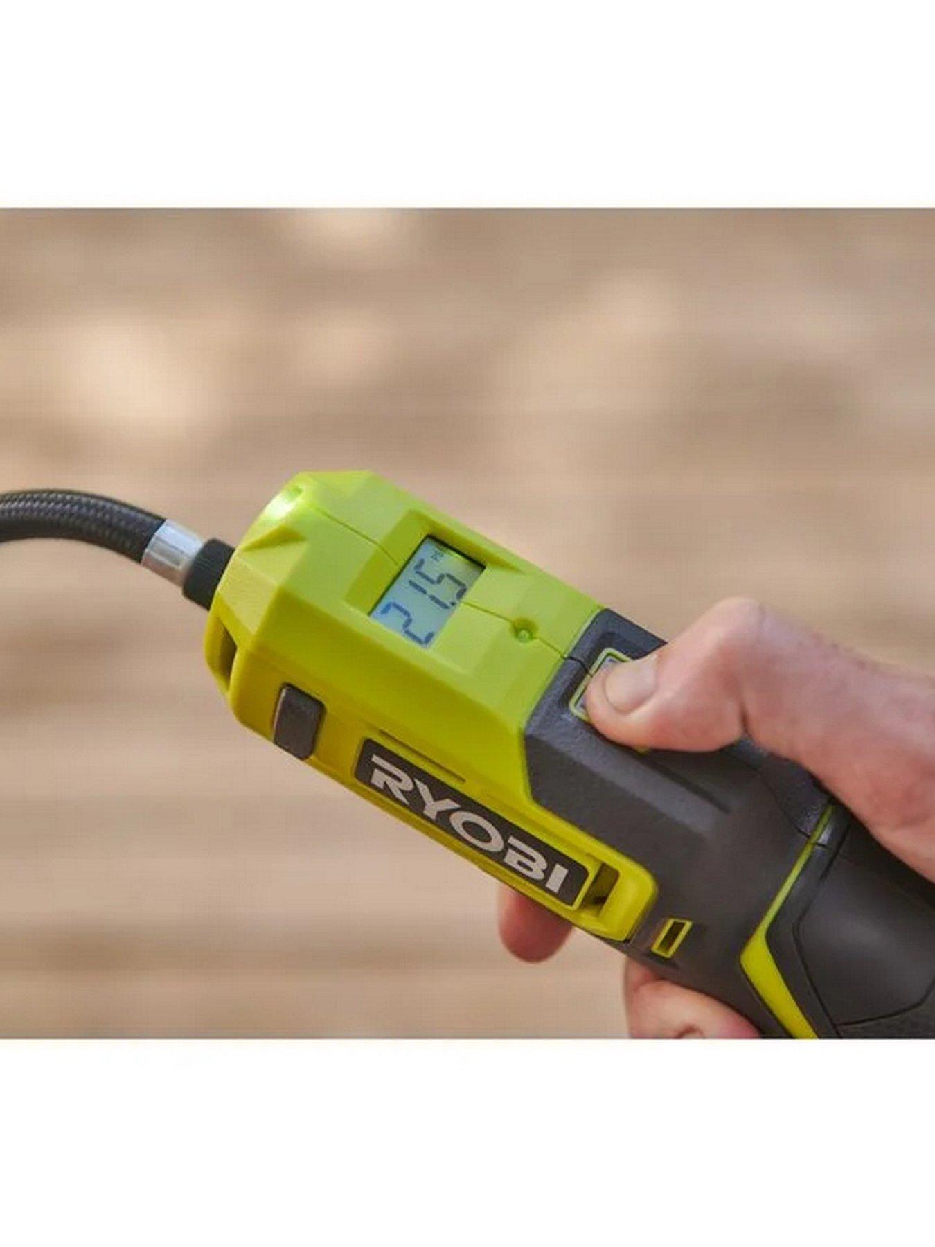Image 3 of 7 of RYOBI RI4-120G 4V Cordless USB Lithium High Pressure Inflator (1 x 4V 2.0Ah)