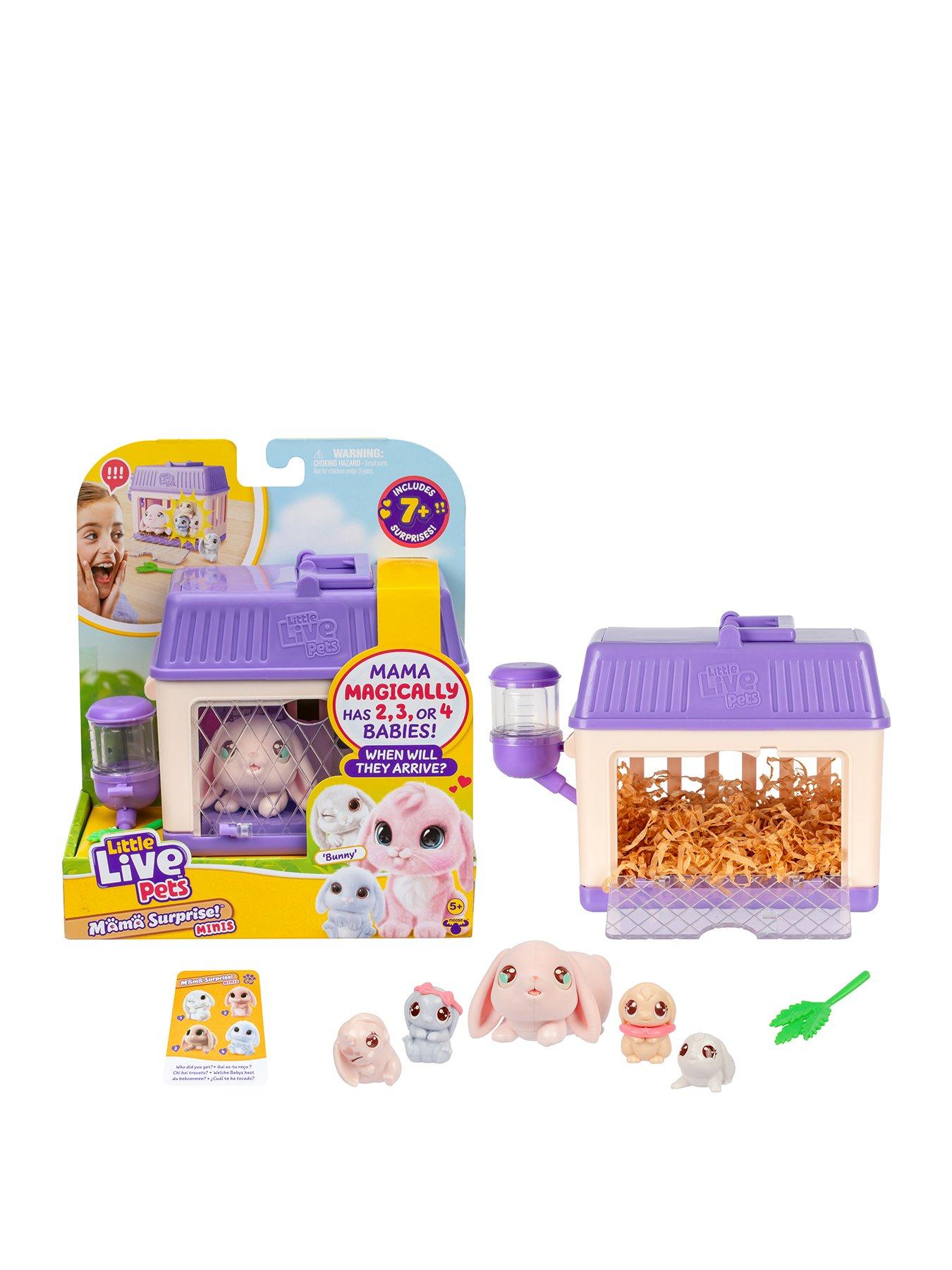 Image 1 of 7 of Little Live Pets Mama Surprise Minis Bunny Reveal 2, 3, or 4 Mini Babies
