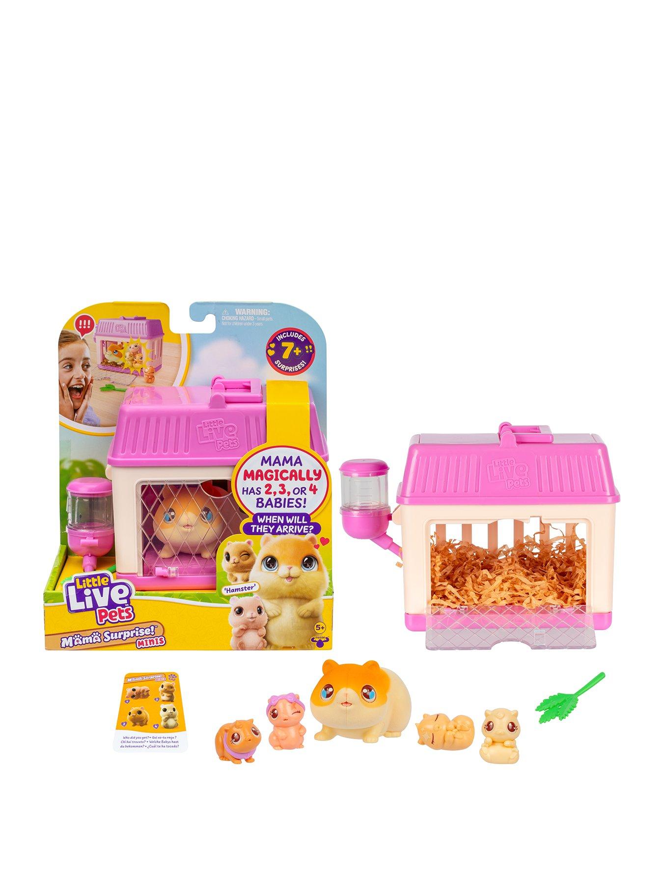 Image 1 of 7 of Little Live Pets Mama Surprise Minis Hamster Reveal 2, 3, or 4 Mini Babies