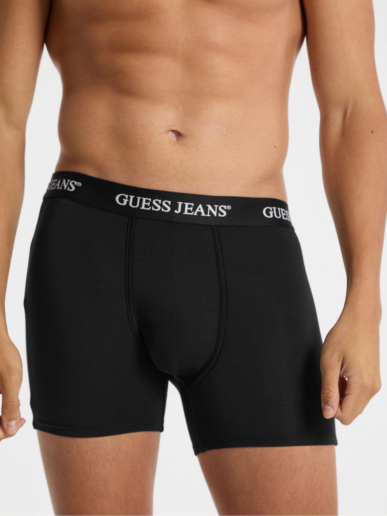 Image 2 of 3 of Guess Jeans 3 Pack Boxer Brief- Multi