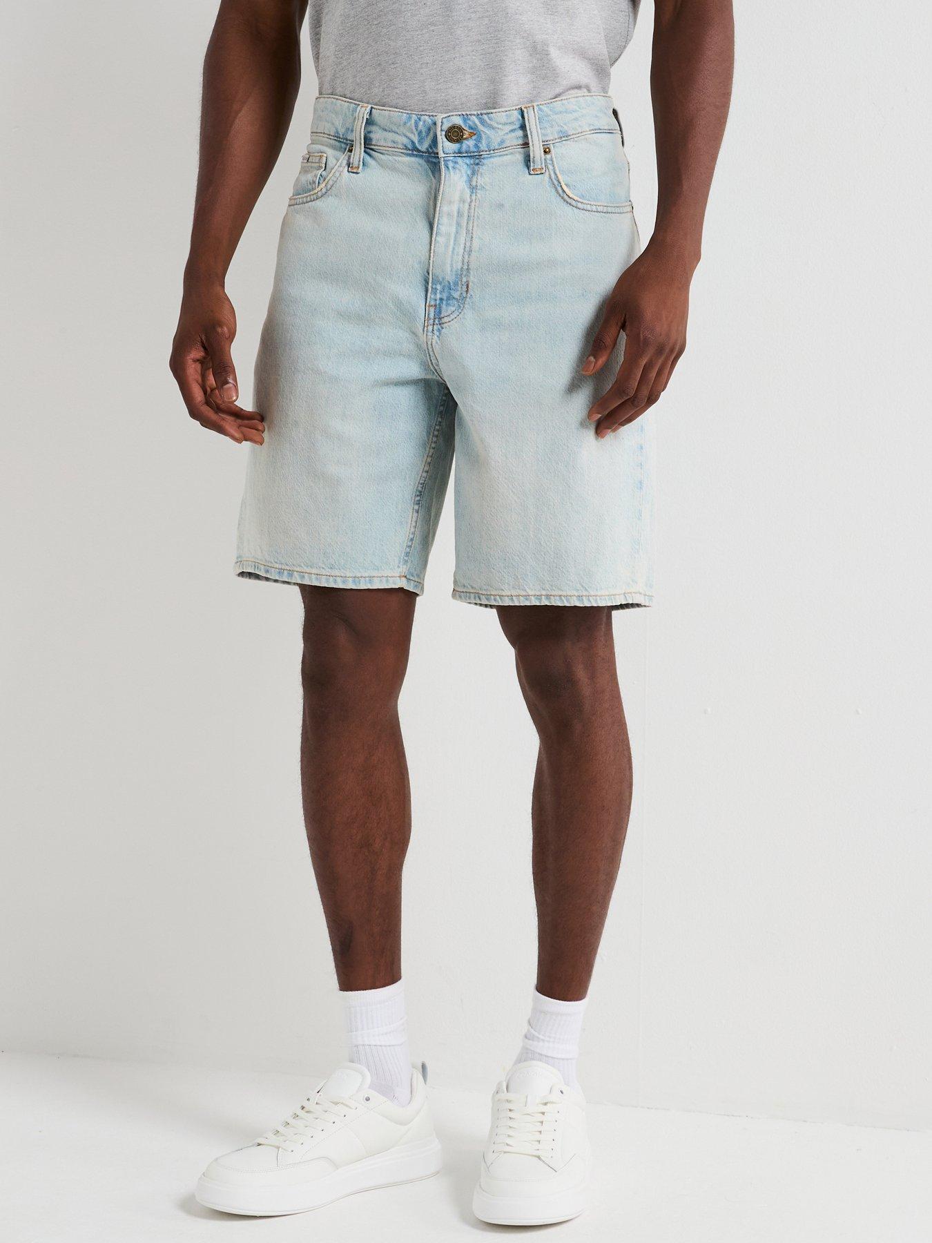 undefined Guess Jeans Regular Denim Shorts-light Blue
