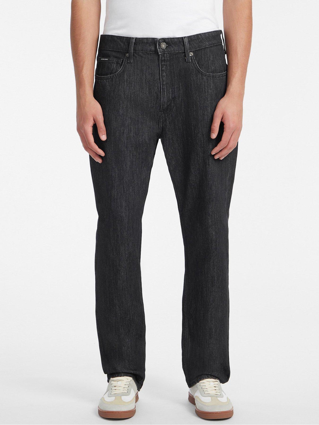 Image 1 of 5 of Guess Jeans G16 Straight Fit Jeans - Black
