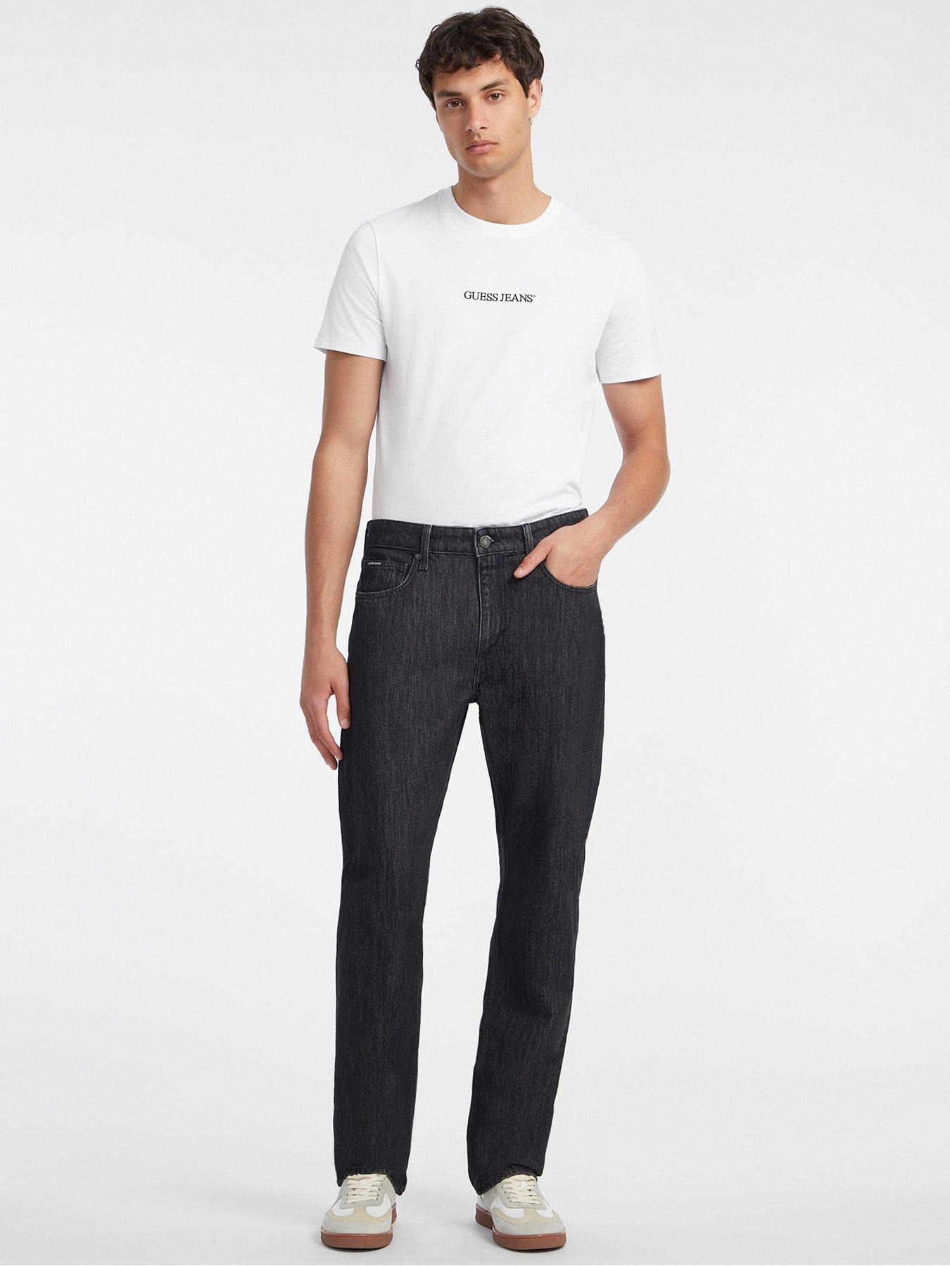 Image 3 of 5 of Guess Jeans G16 Straight Fit Jeans - Black