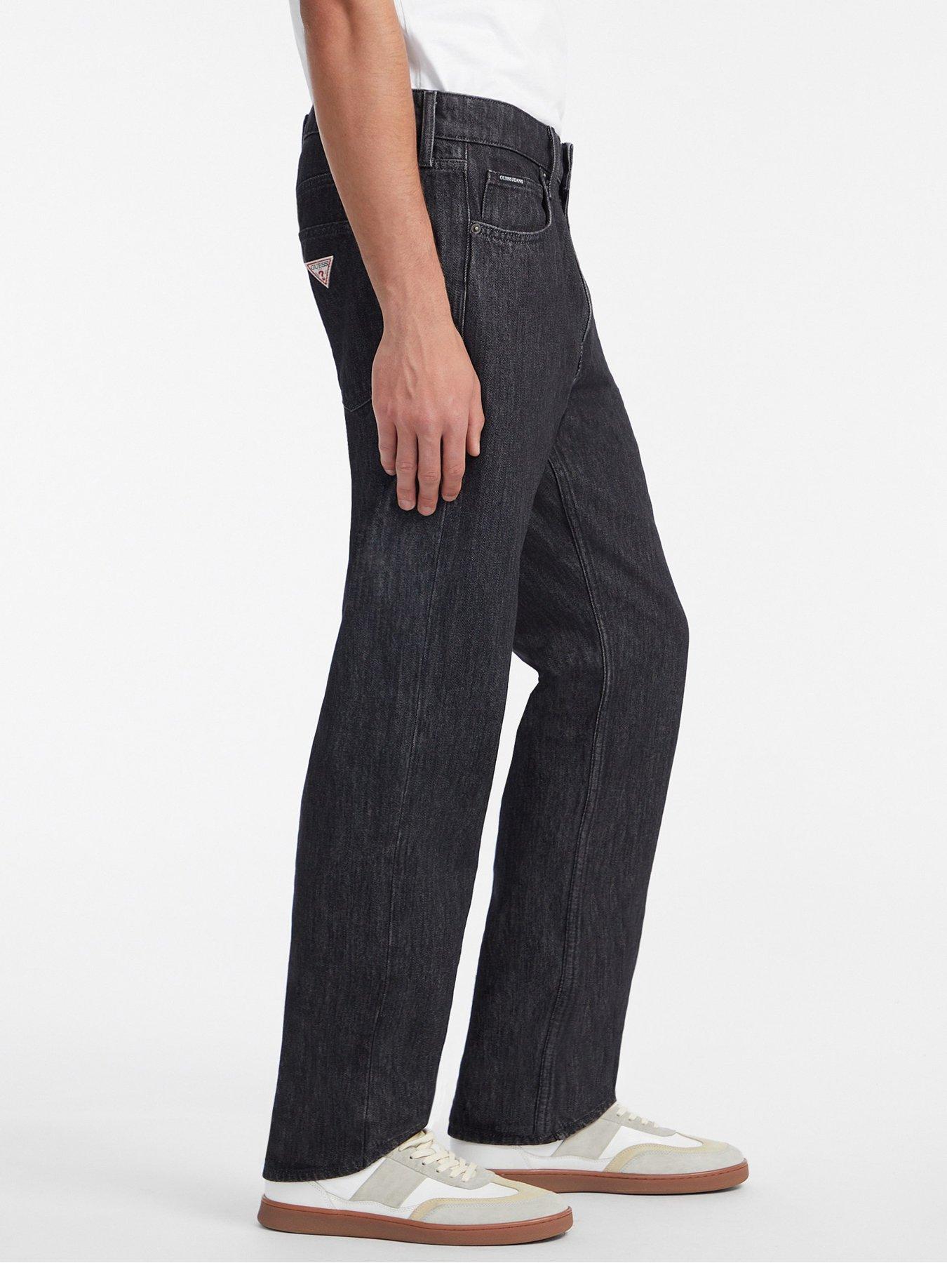 Image 4 of 5 of Guess Jeans G16 Straight Fit Jeans - Black