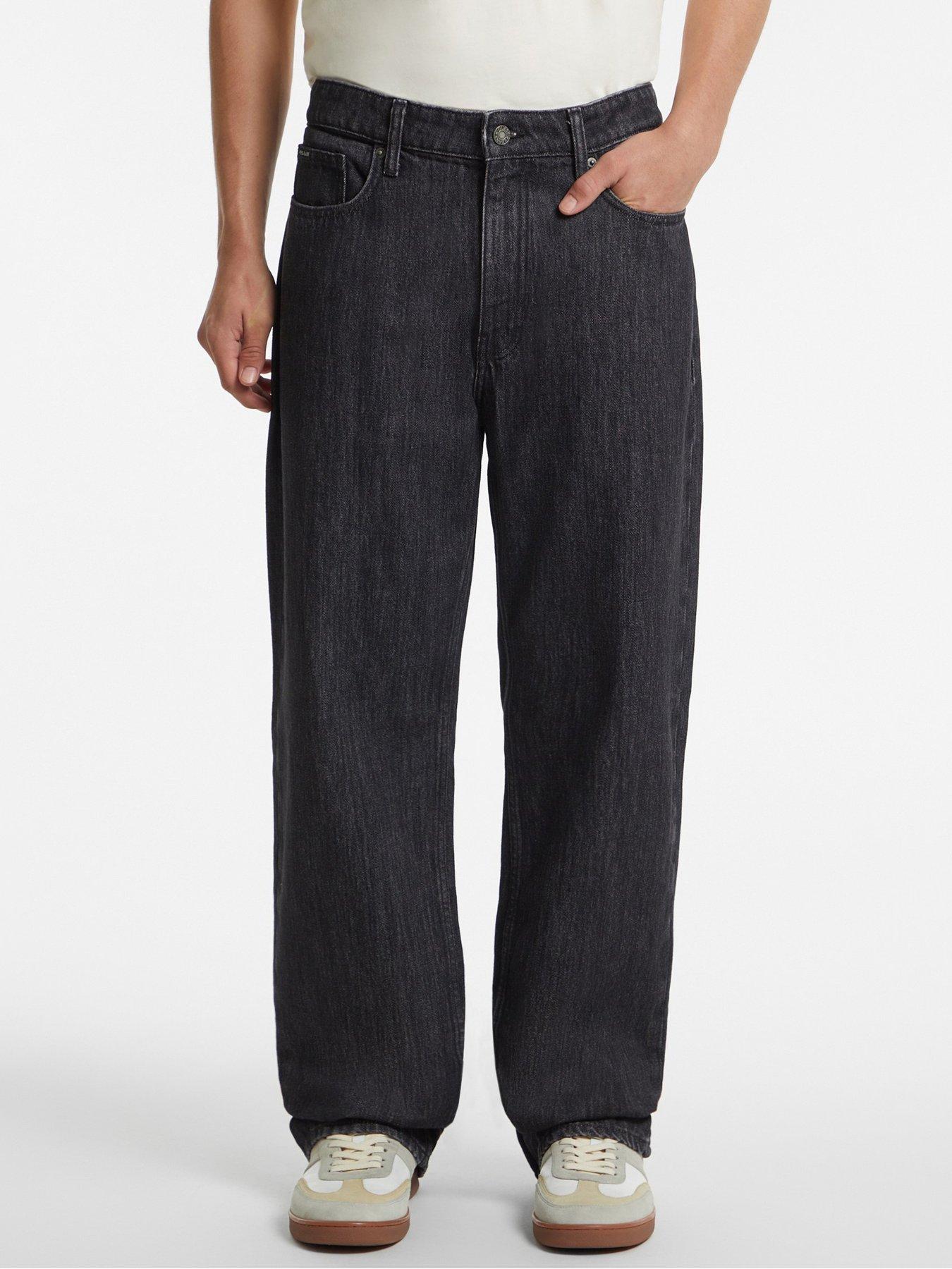 Guess Jeans G18 Relaxed Fit Jeans- Black