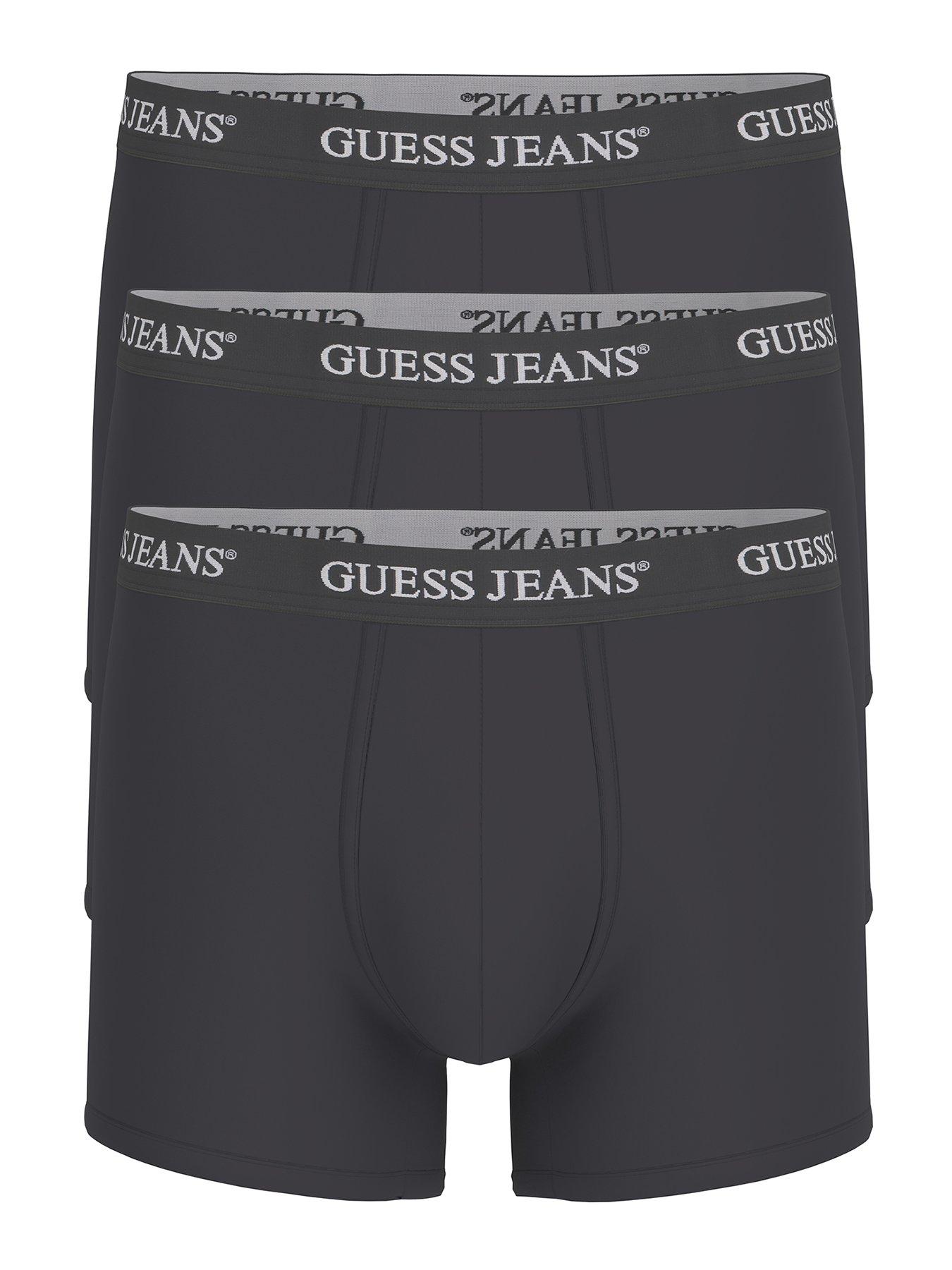 undefined Jeans 3 Pack Boxer Brief- Black