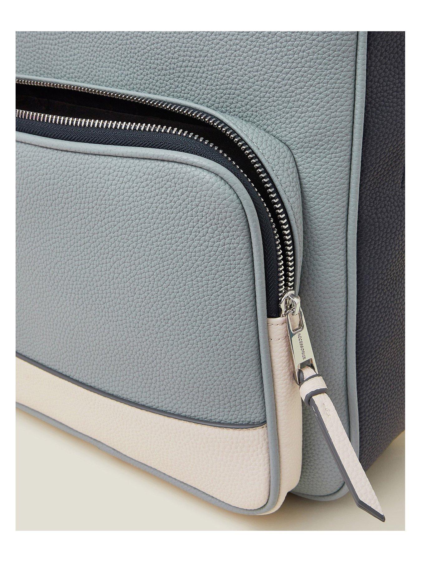 Image 3 of 4 of Accessorize Pocket Handle Backpack - Blue