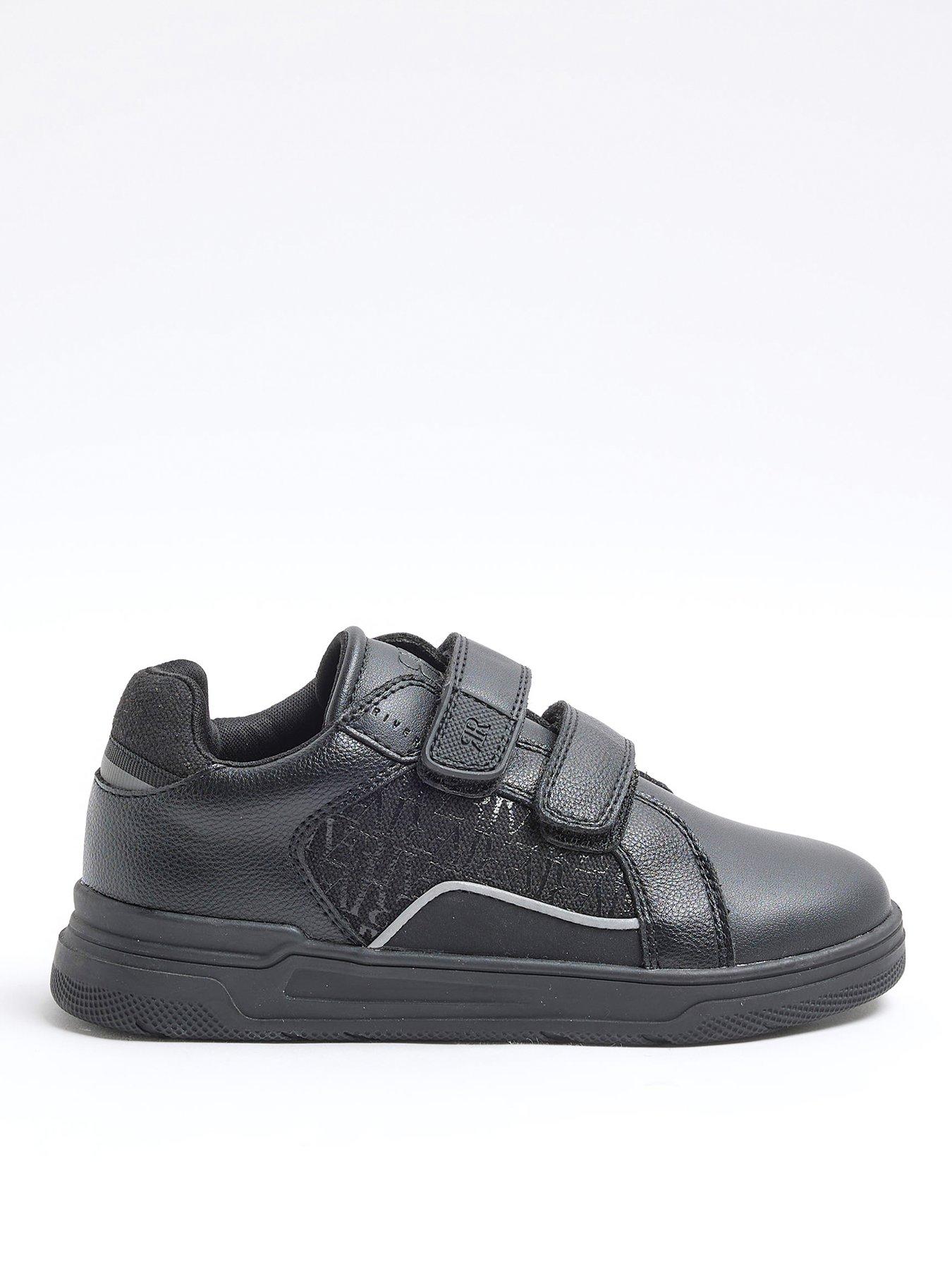 undefined Boys Embossed Trainer - Black