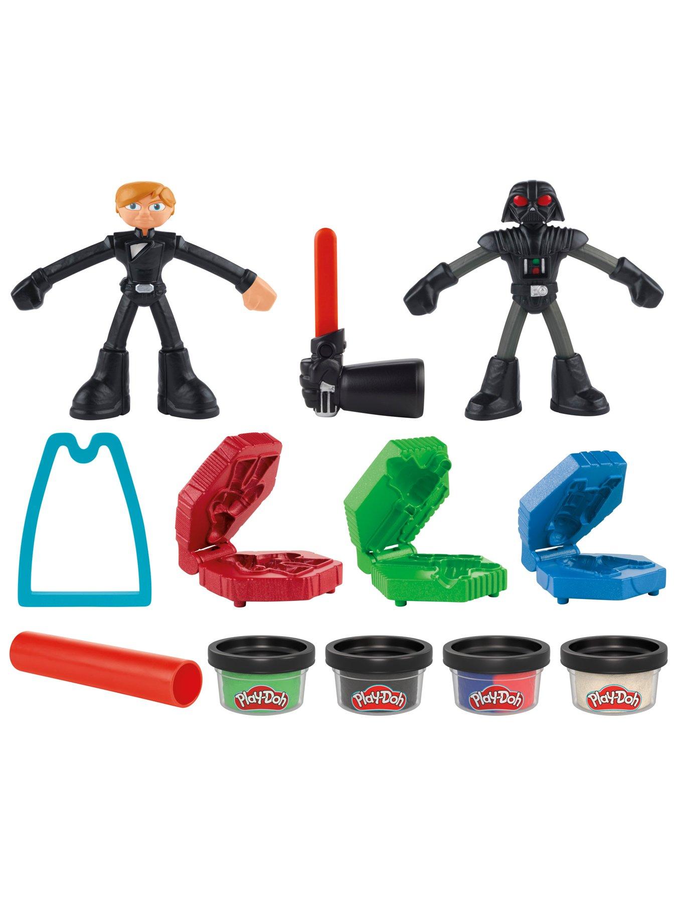 Image 3 of 5 of Play-Doh Play Doh Star Wars Squish And Slice Lightsabers