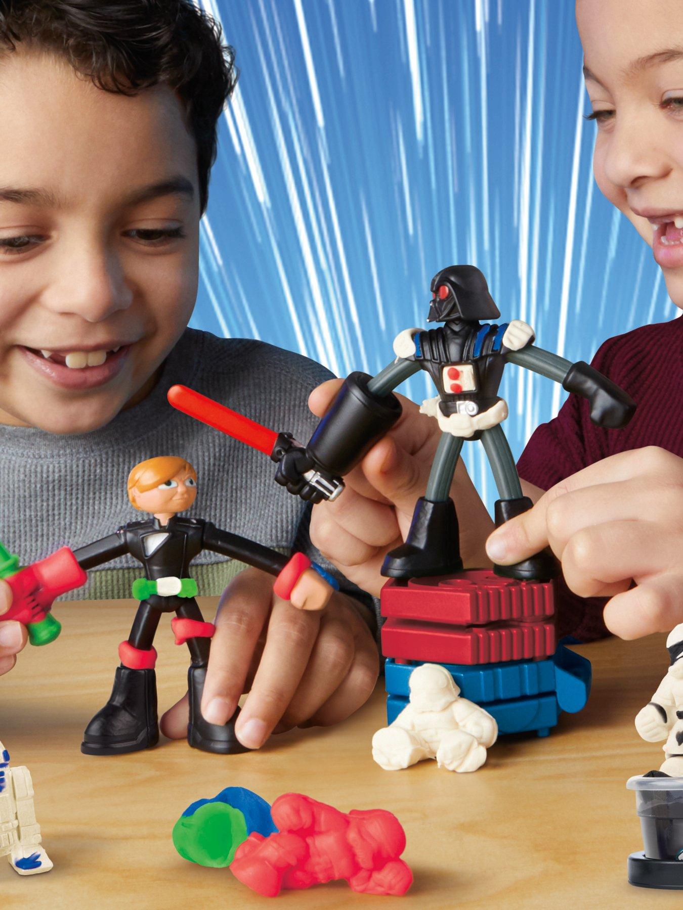 Image 5 of 5 of Play-Doh Play Doh Star Wars Squish And Slice Lightsabers