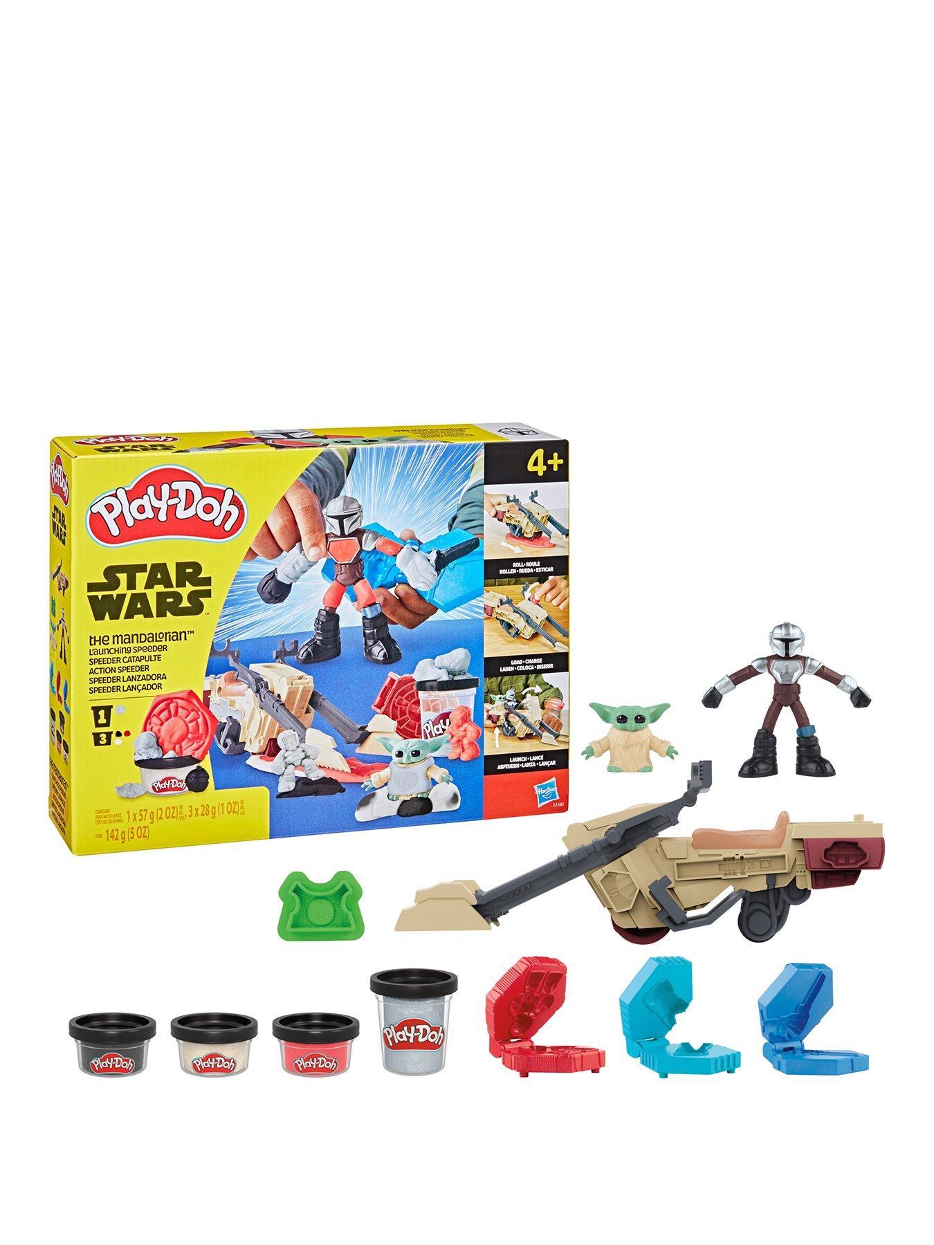 undefined Play Doh Star Wars The Mandalorian Launching Speeder