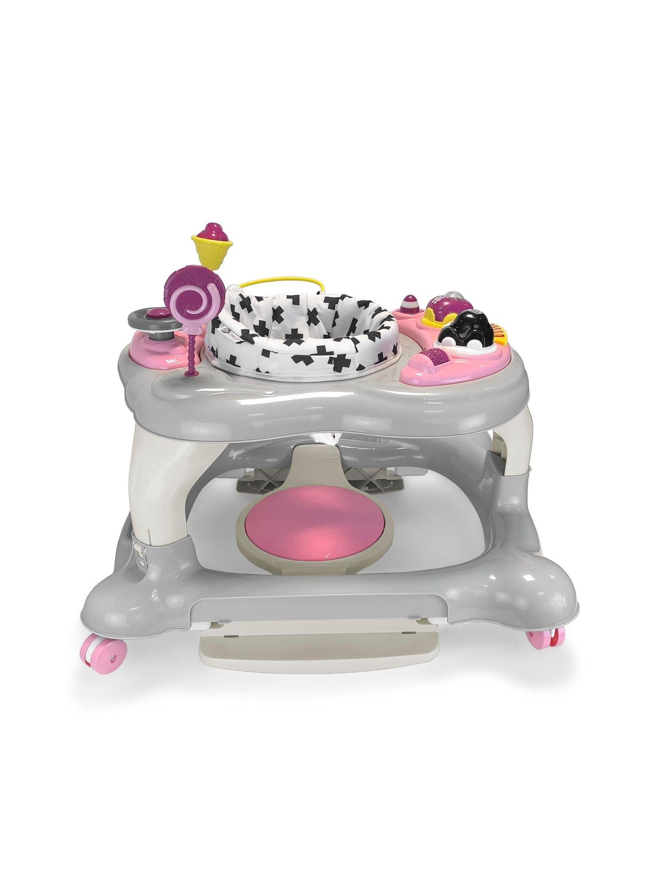Image 3 of 6 of My Child Roundabout 4 in 1 Activity Walker - Pink Neutral