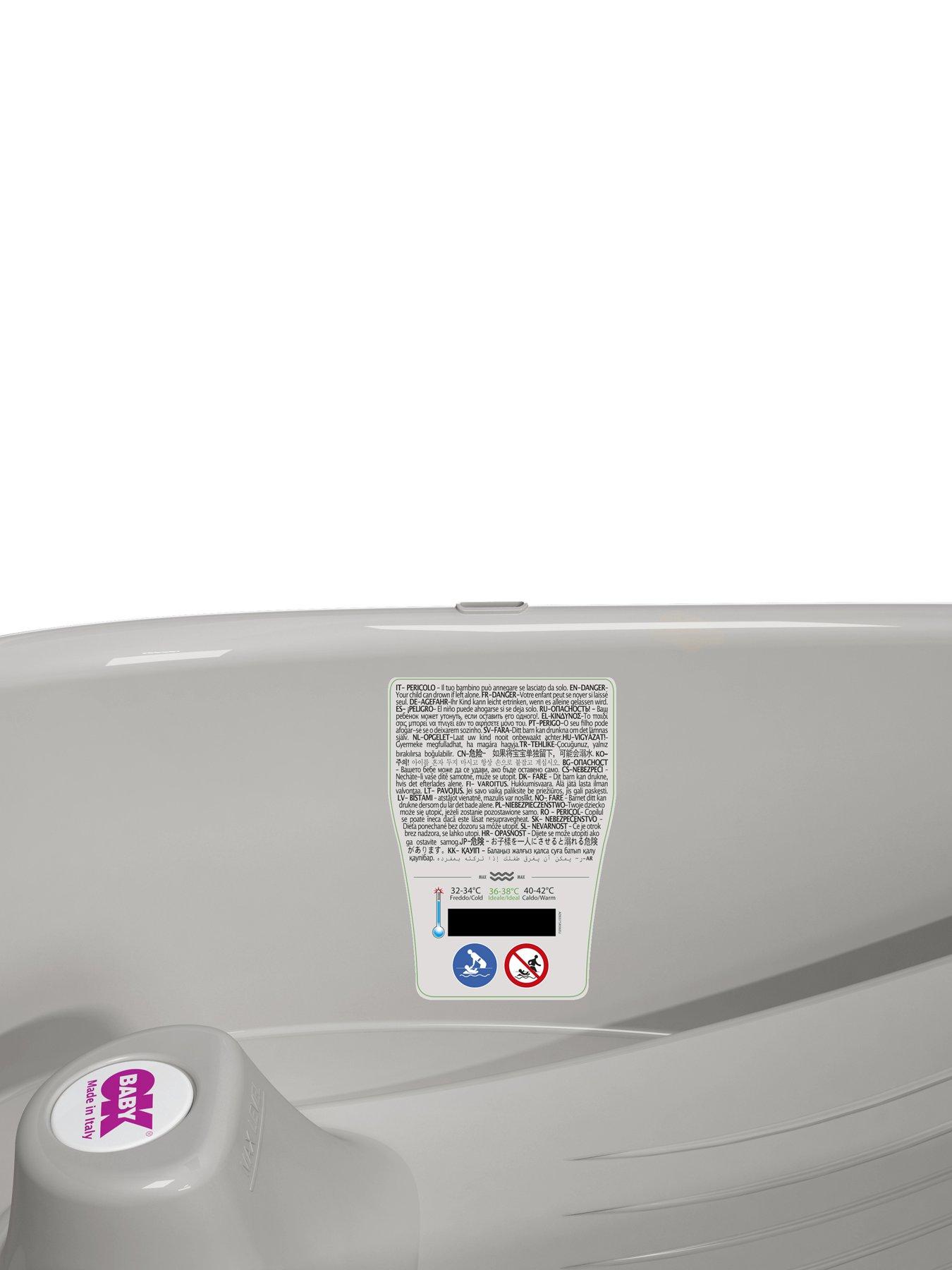 Image 3 of 7 of OKbaby Onda Baby Shower Baby Bath -Grey