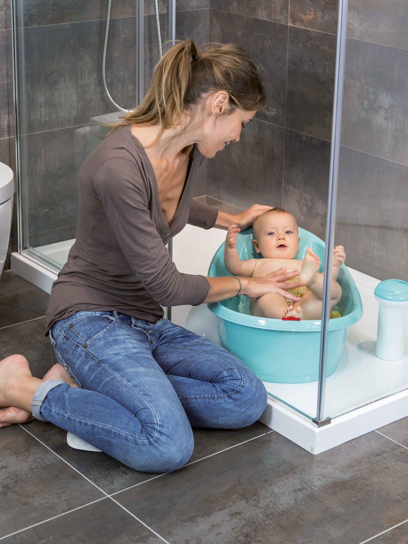 Image 6 of 7 of OKbaby Onda Baby Shower Baby Bath -Grey