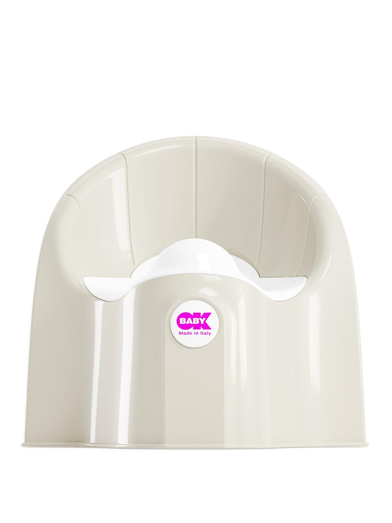 Image 2 of 6 of OKbaby Pasha Potty Chair - White