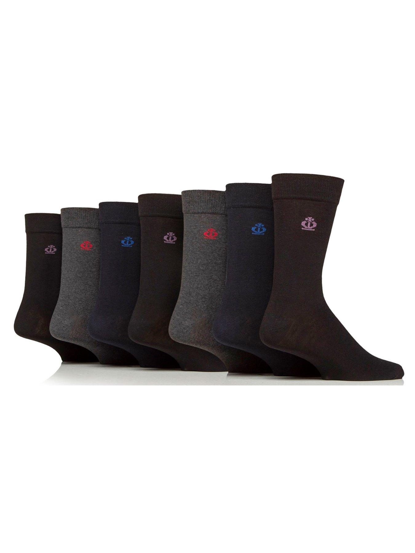 undefined 7 Pack Cotton Crew Socks