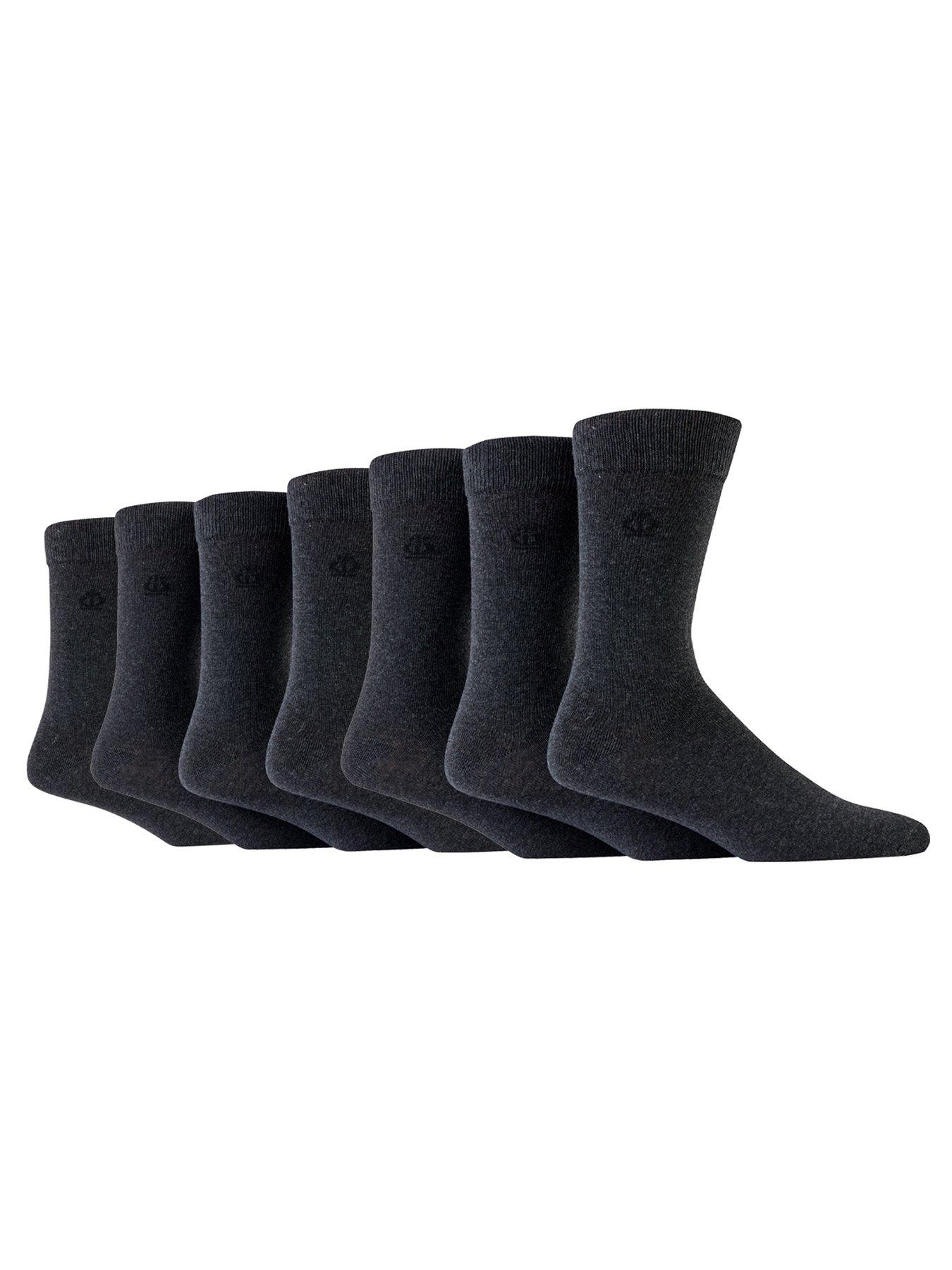 undefined 7 Pack Cotton Crew Socks