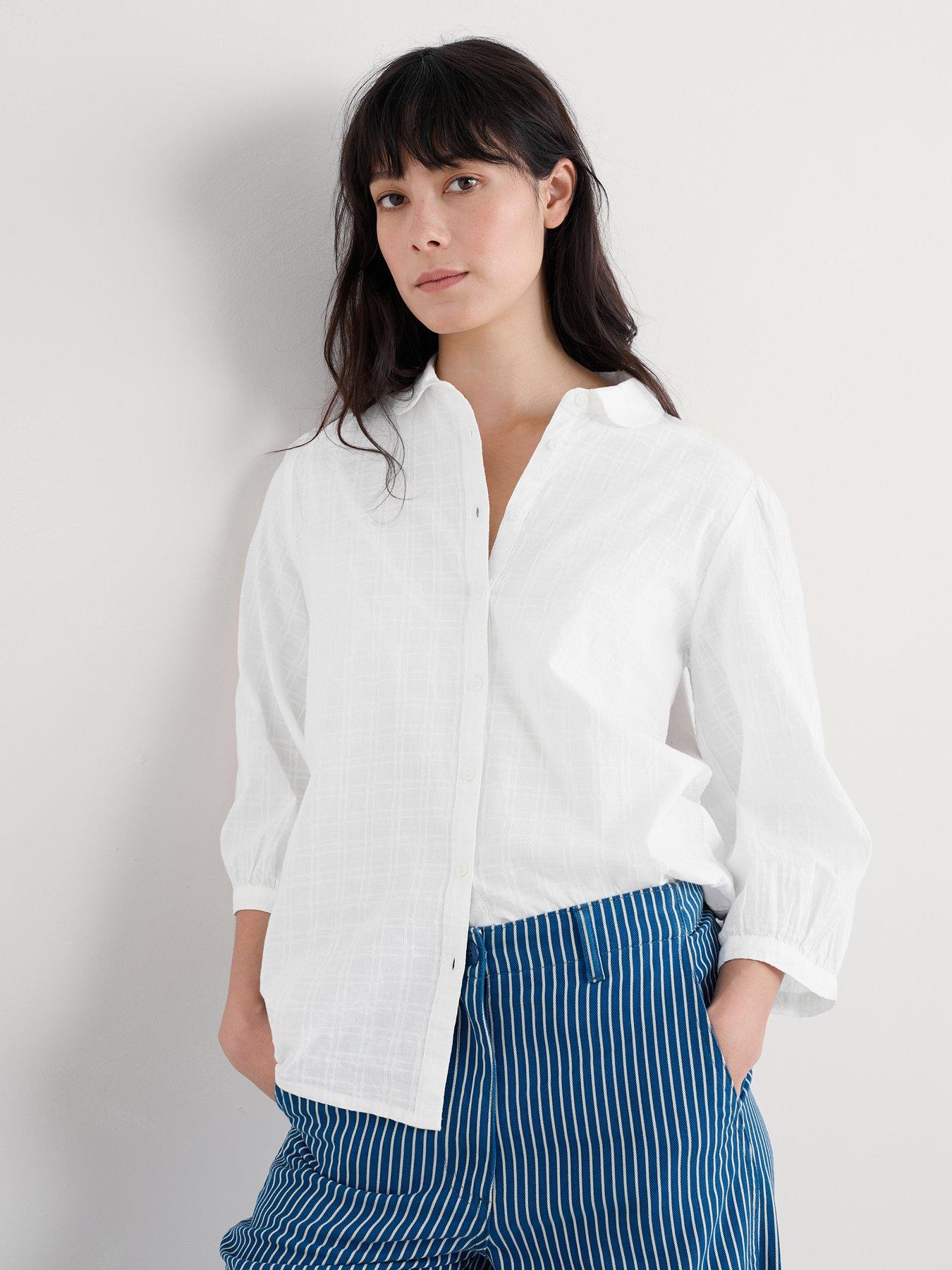 undefined Hope Cottage Blouse - Ivory