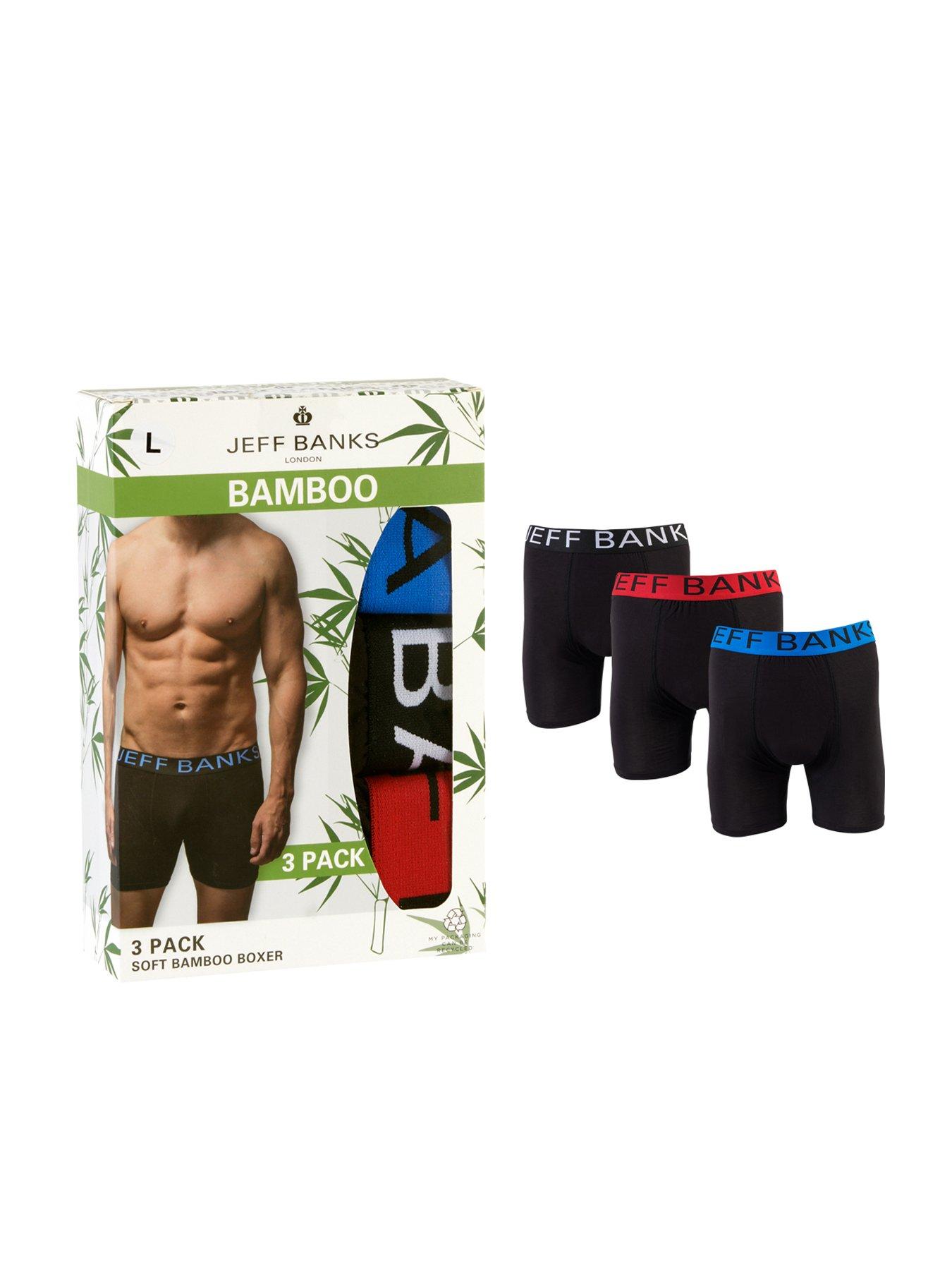 Image 2 of 3 of Jeff Banks Classic Boxers 3 Pack - Multi