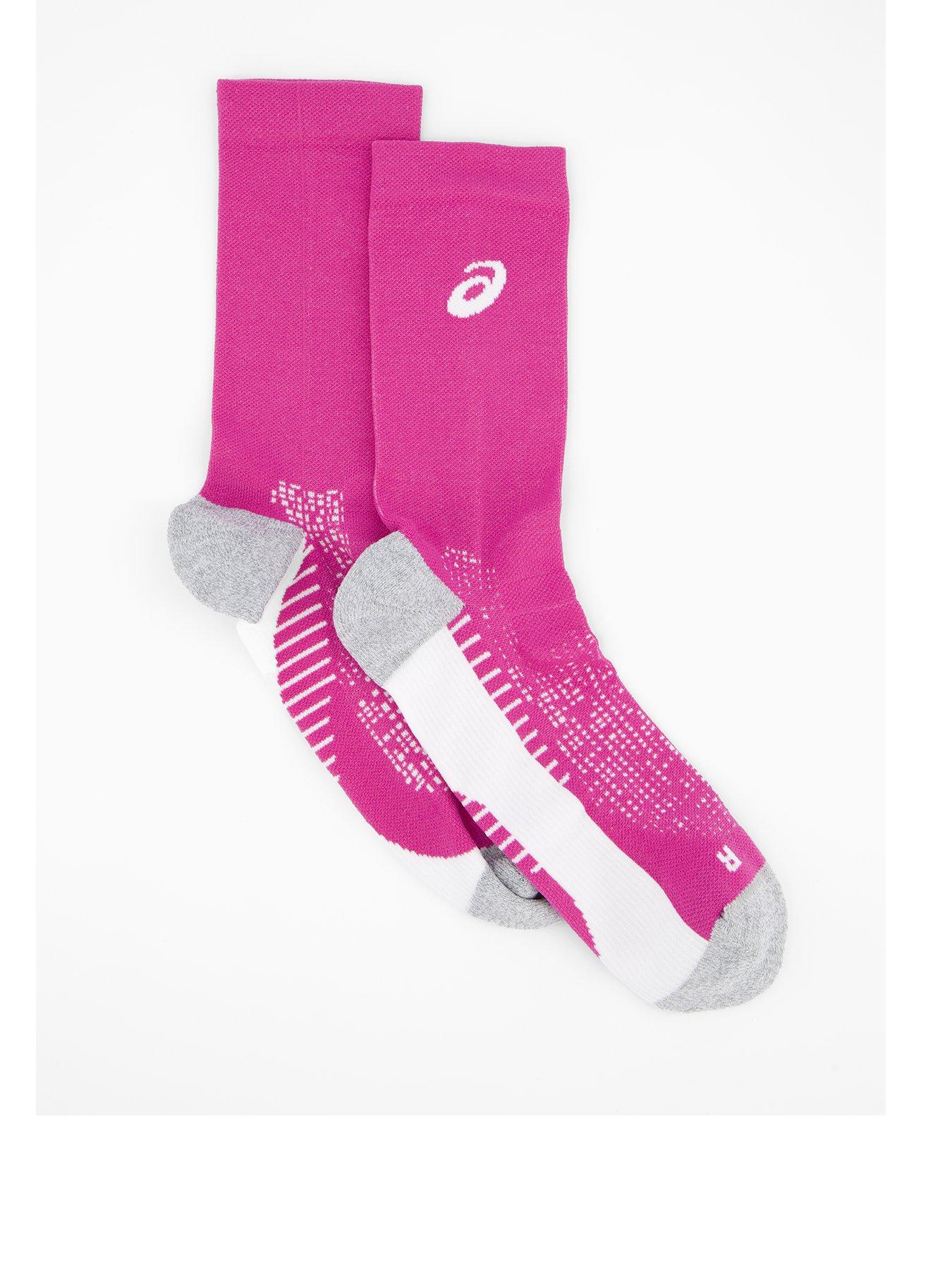 undefined Unisex Running Crew Socks - Lavender Glow