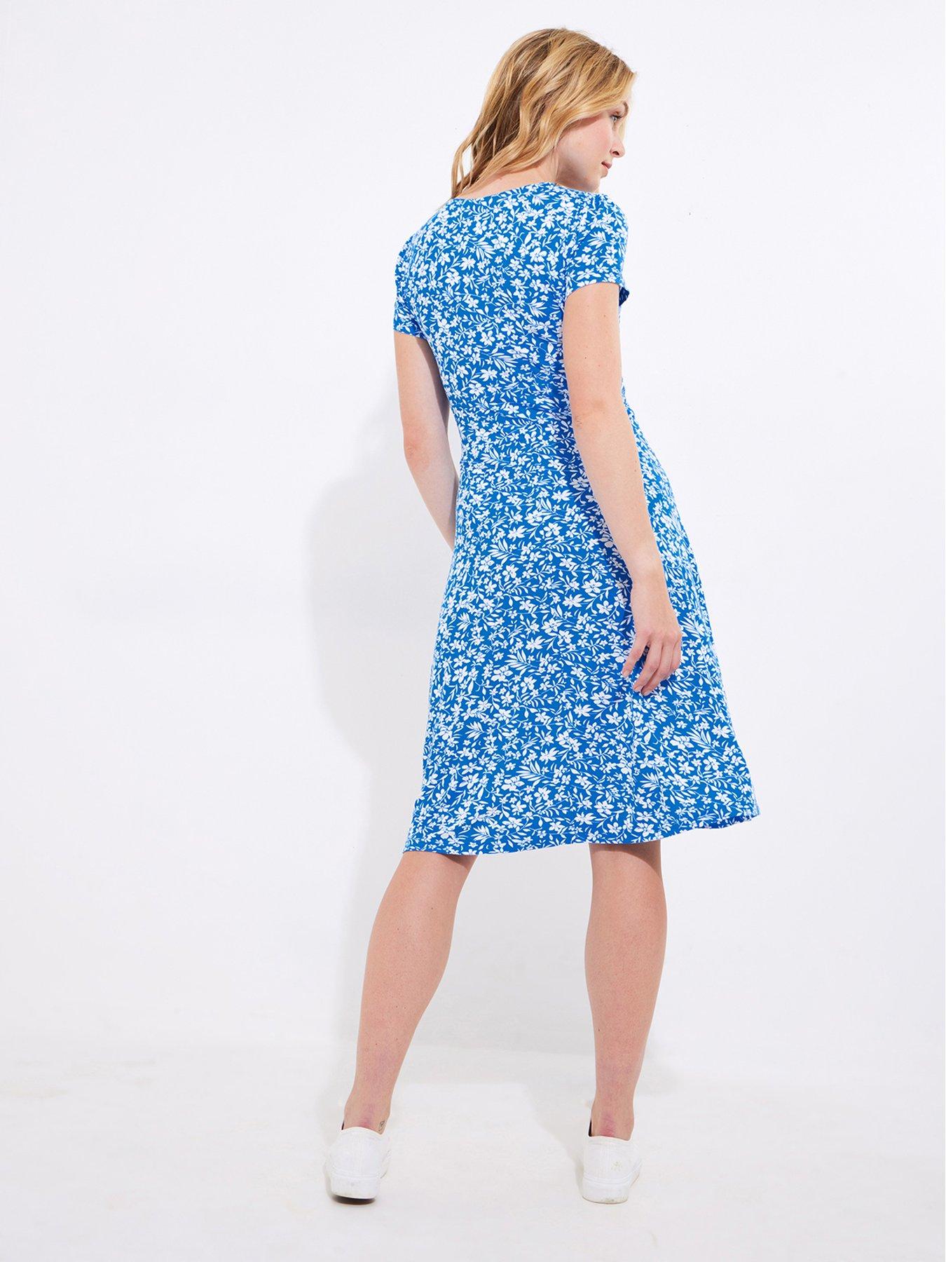 Image 2 of 5 of Joe Browns Marcie Printed Jersey Dress - Blue