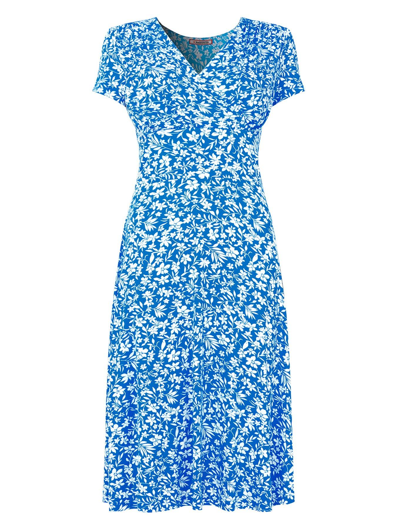 Image 5 of 5 of Joe Browns Marcie Printed Jersey Dress - Blue