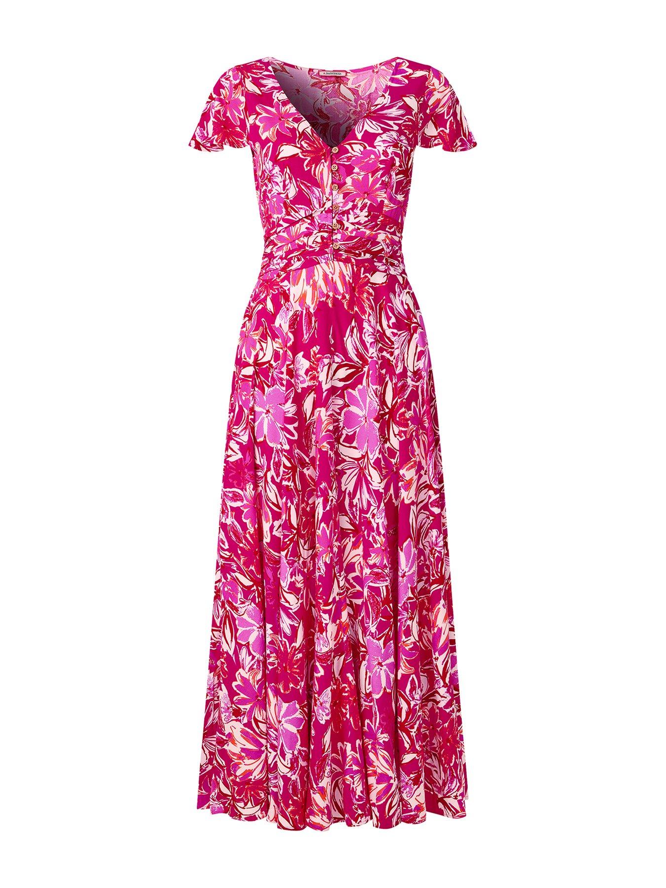 Image 5 of 5 of Joe Browns Celina Floral Maxi Dress - Pink