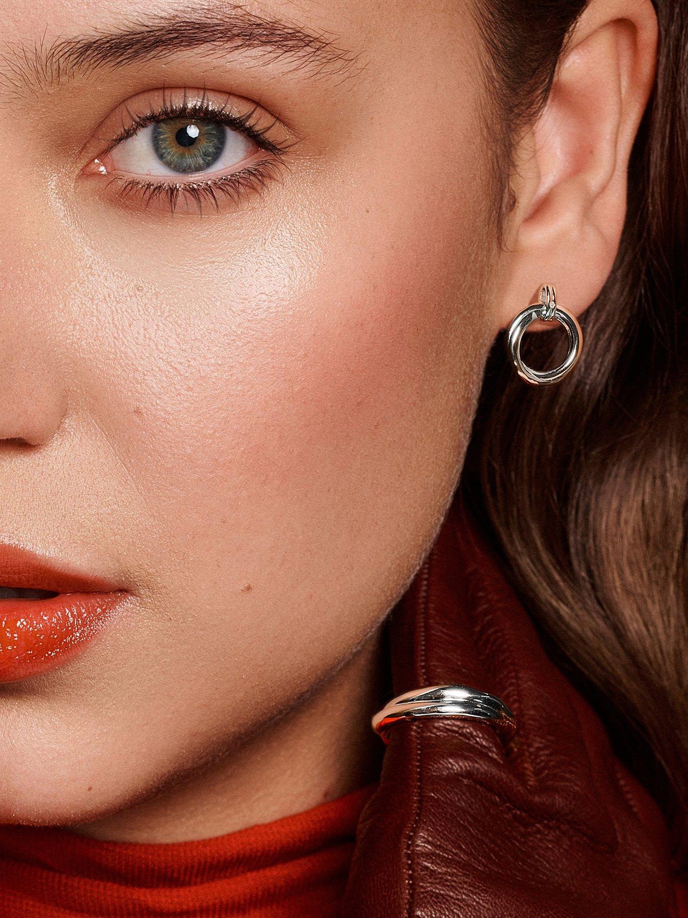 Image 2 of 3 of Hot Diamonds Aura Stud Earrings