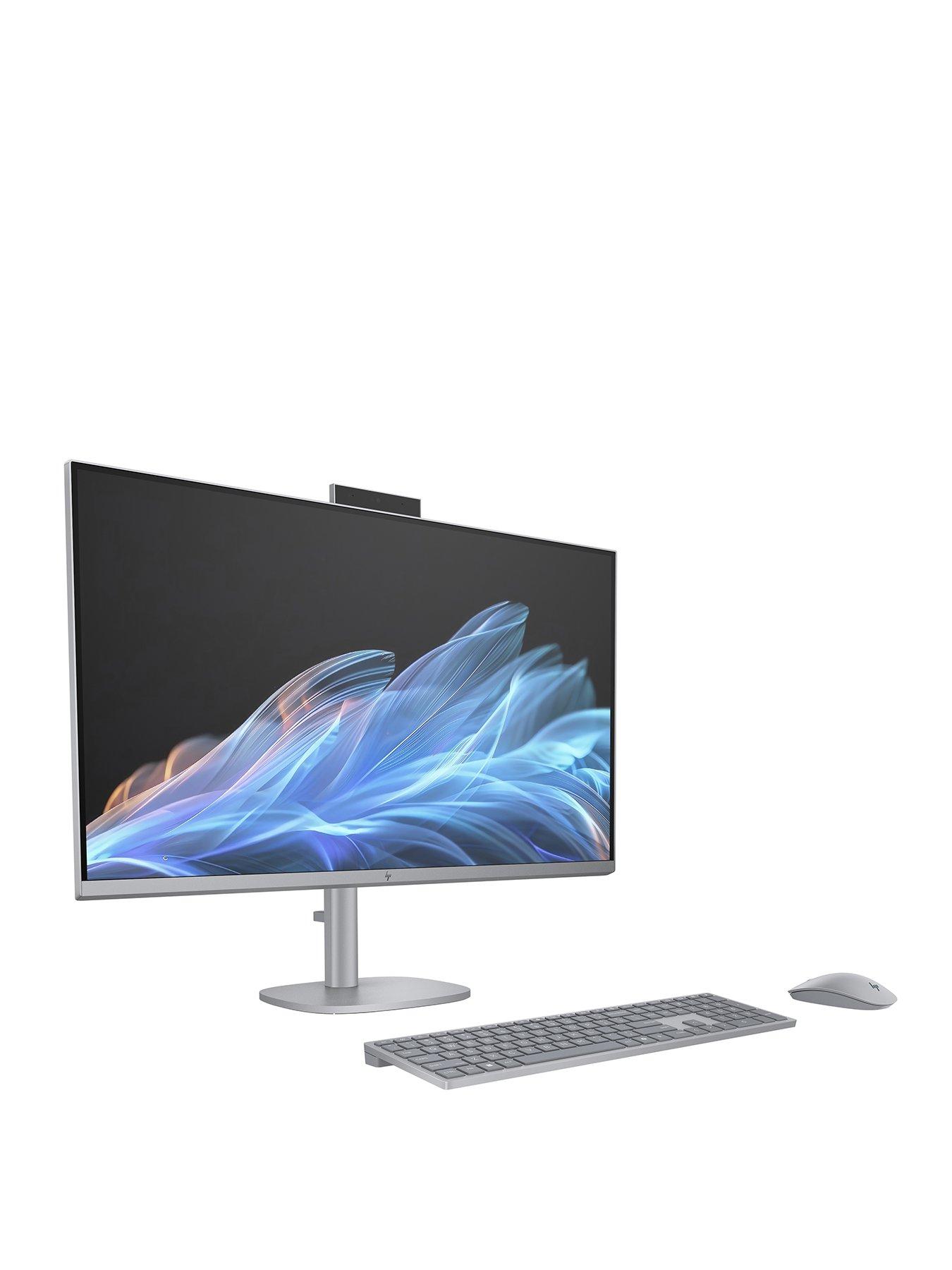 HP OmniStudio X 32-c0002na All-inOne Desktop PC - 32in 4K Ultra HD Antiglare IPS, Intel Core Ultra 7, 16GB RAM, 1TB SSD - Silver