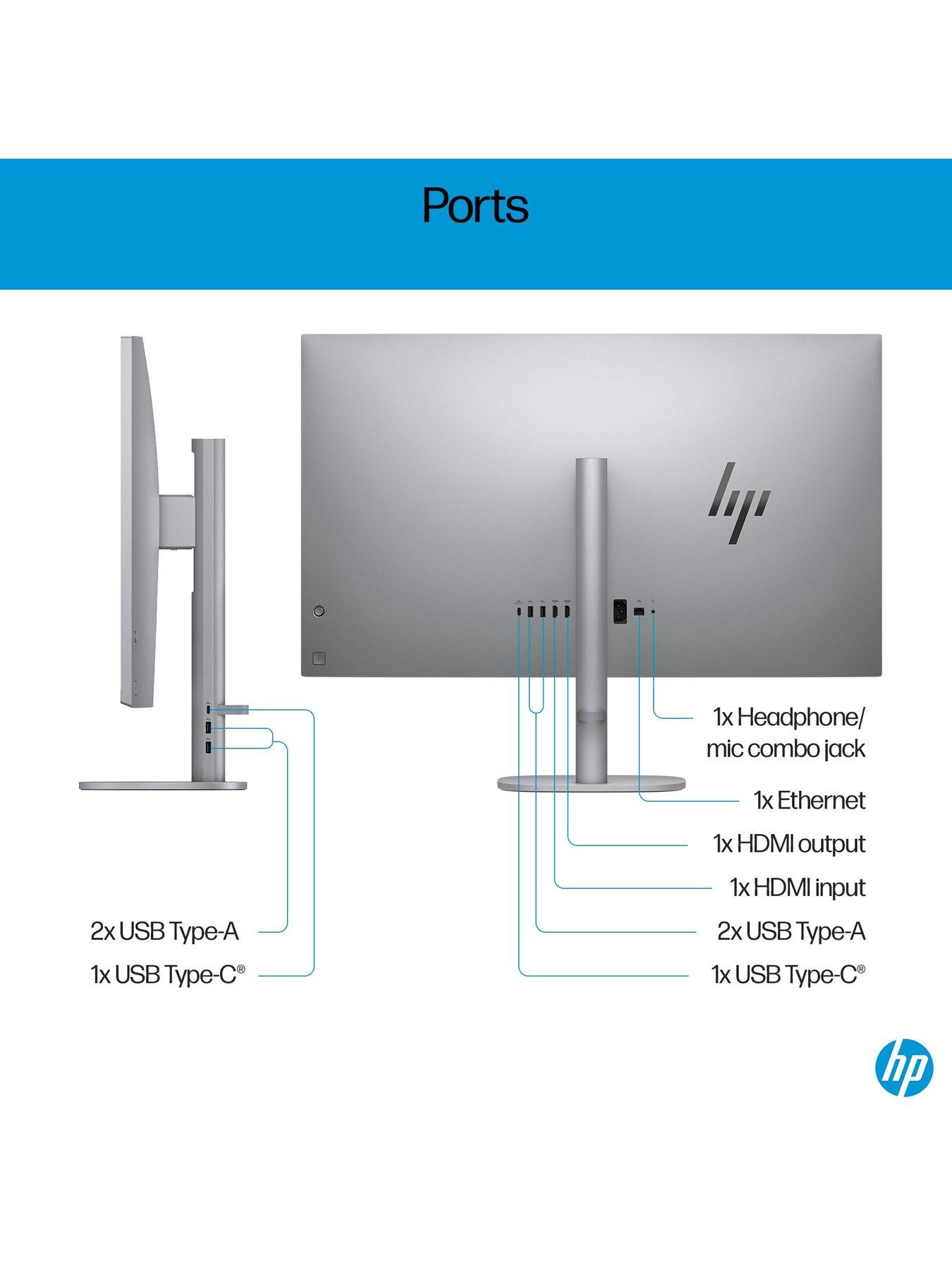 Image 7 of 8 of HP OmniStudio X - 32-c0002na - 32in UHD Antiglare IPS - Intel Core Ultra 7 - 16GB RAM - 1TB SSD - Silver