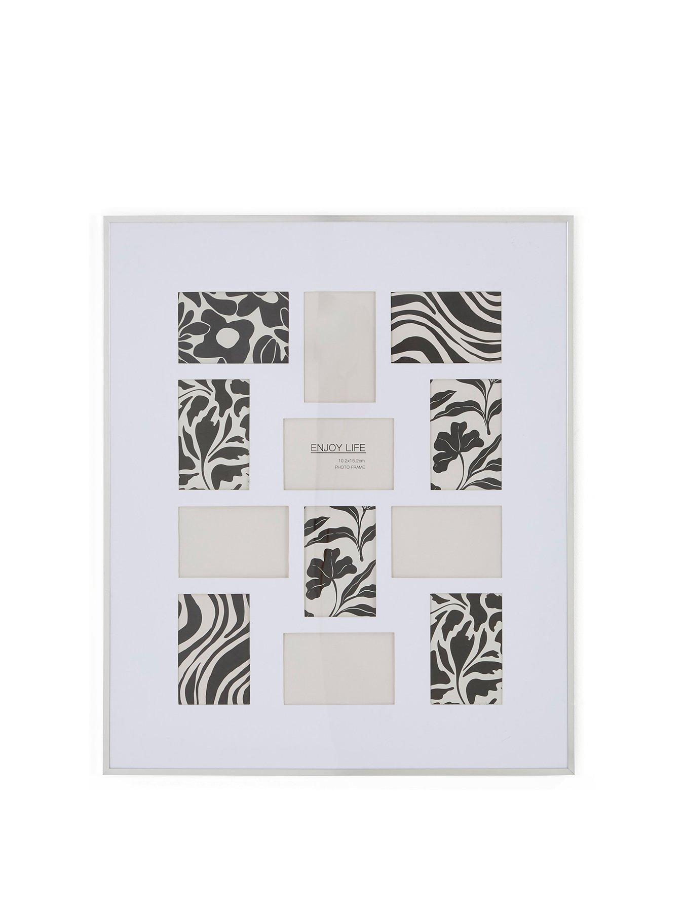 The Very Collection 12-Photo Gallery Frame - Silver | Very