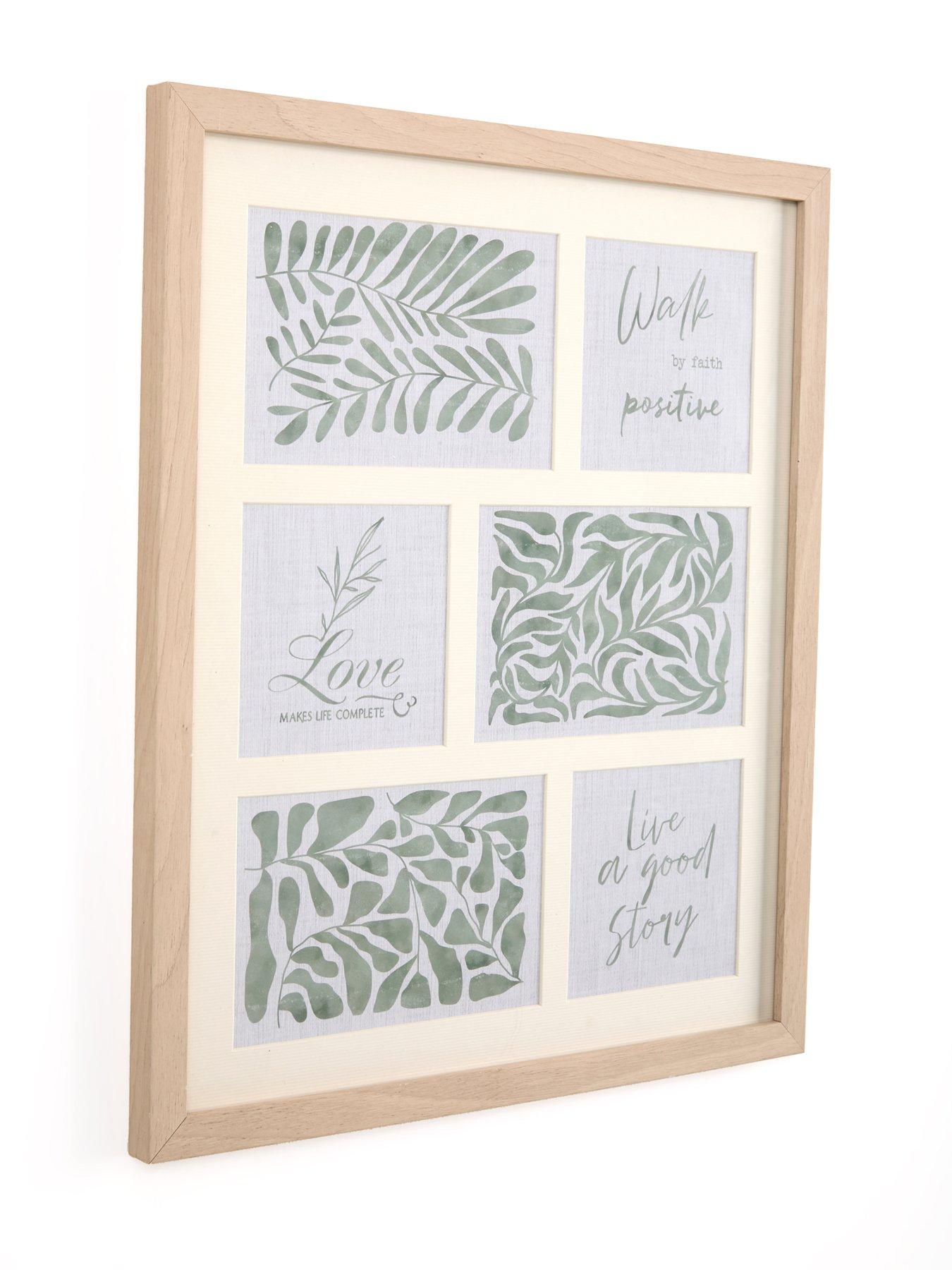 Image 3 of 5 of The Very Collection 6-Photo Natural Gallery Frame