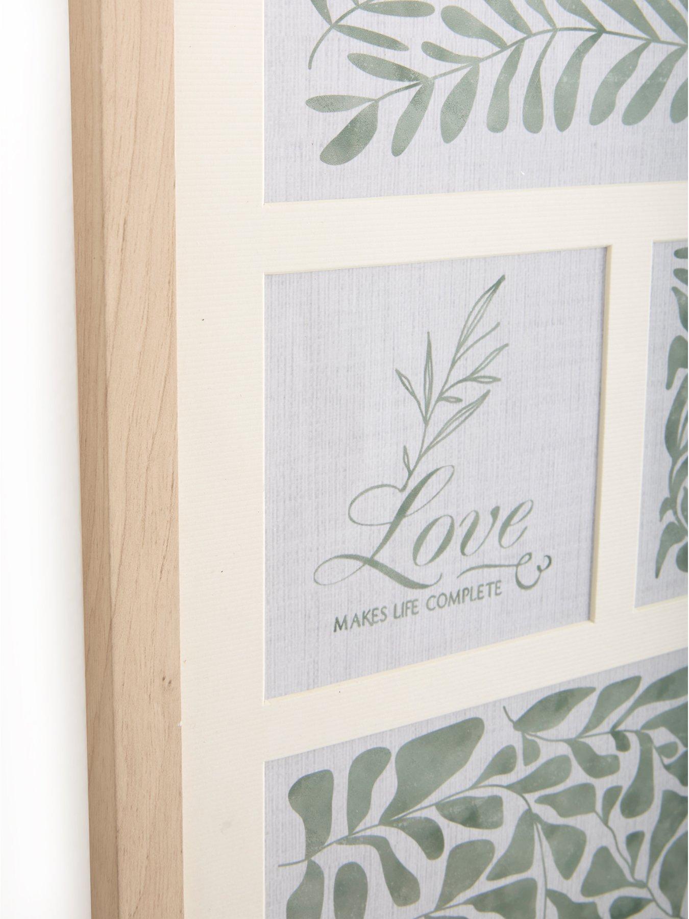 Image 5 of 5 of The Very Collection 6-Photo Natural Gallery Frame