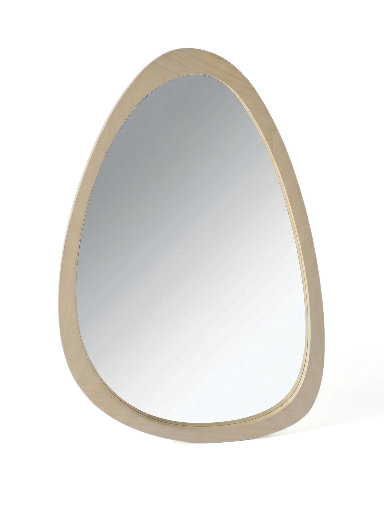 Image 2 of 7 of The Very Collection Wooden Frame Wall Mirror 40x60cm