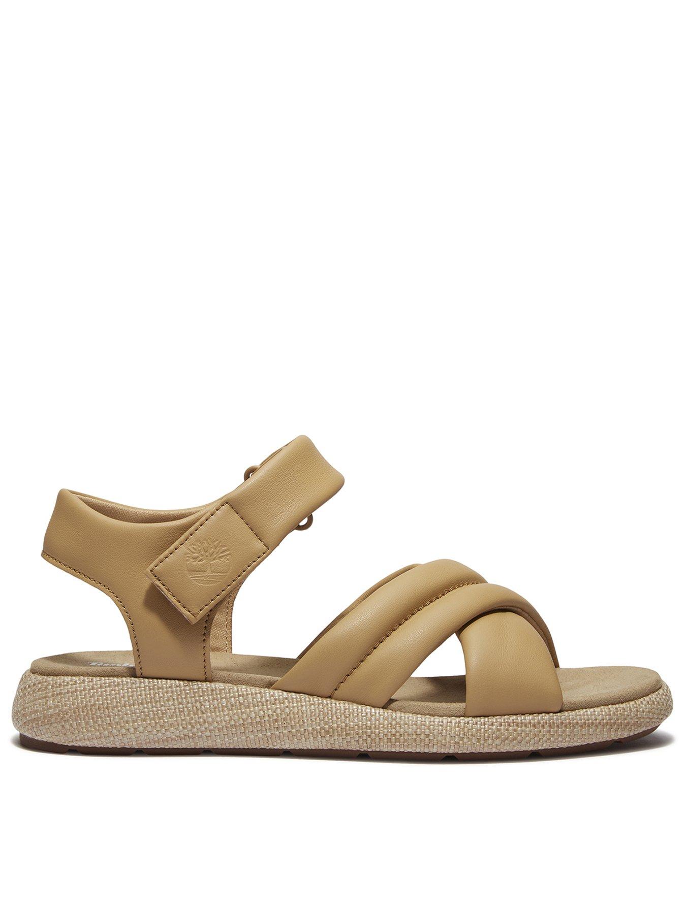 undefined Belmar Waves Backstrap Sandal - Medium Beige Full Grain