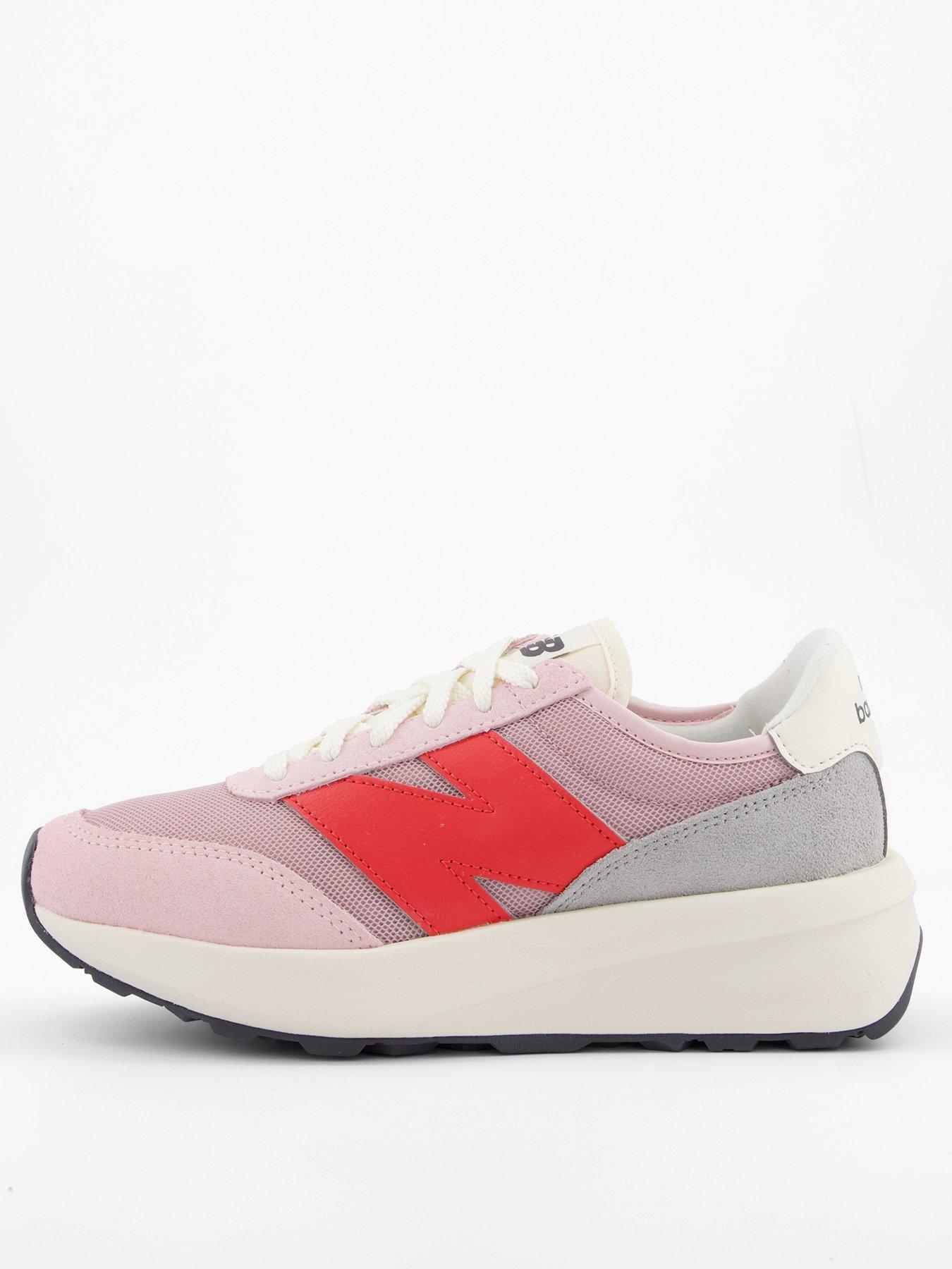 undefined Junior 370 Lace Up Trainers - Rose Sugar