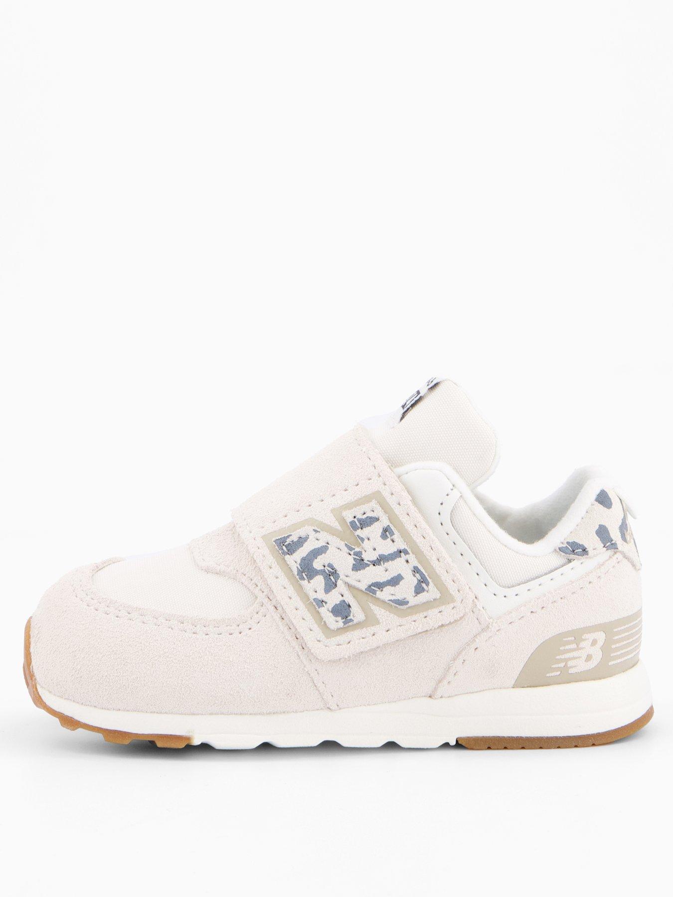 undefined New Balanceinfant Animal 574 Velcro Trainer -beige