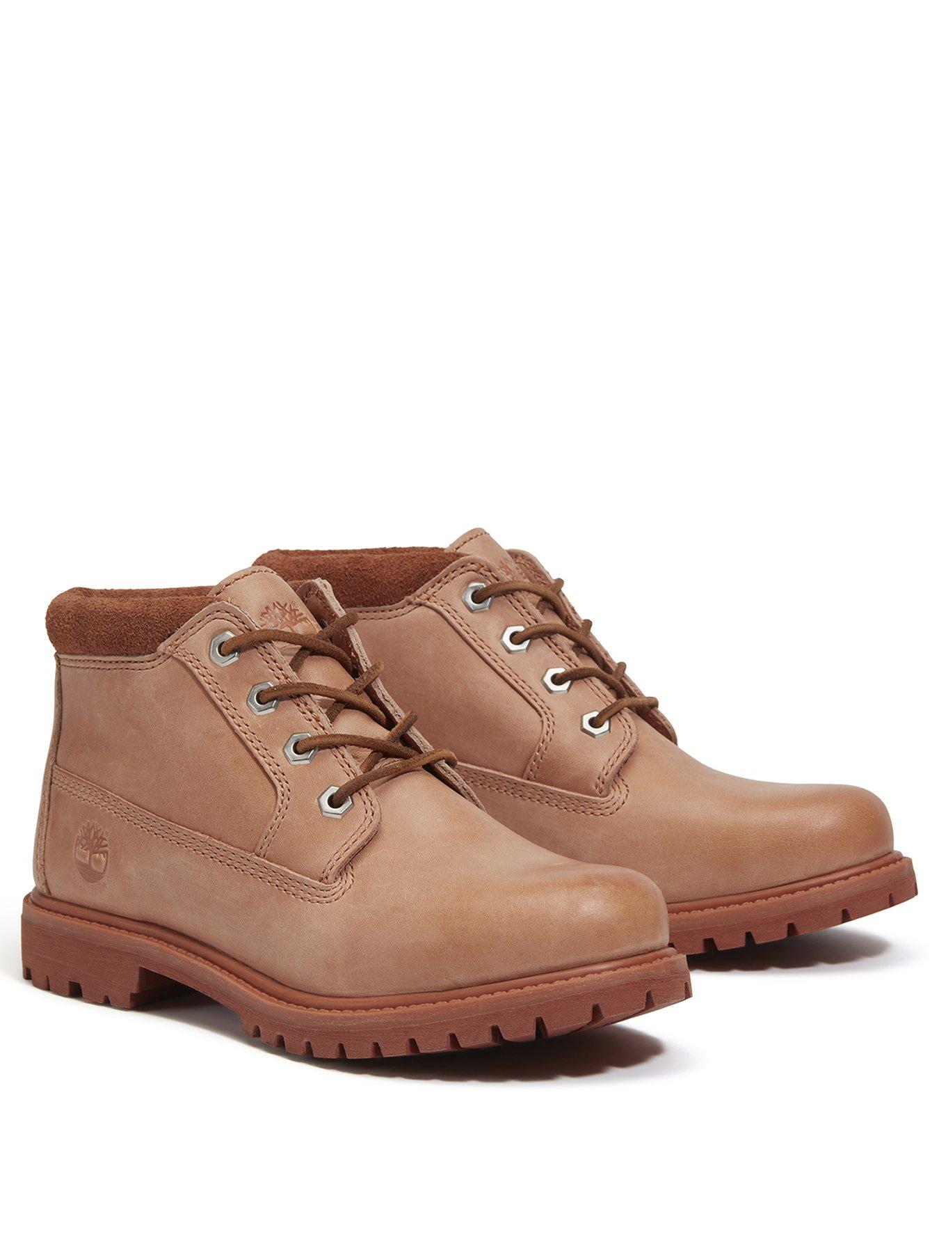 Image 2 of 7 of Timberland Nellie Mid Lc Waterproof Chukka - Light Red Full Grain
