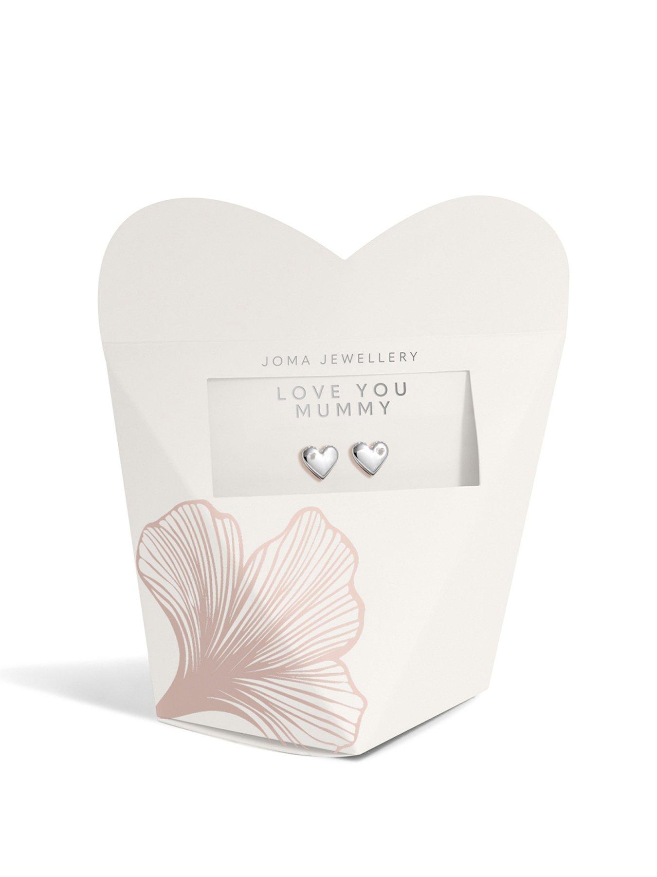 undefined Mothers Day From The Heart Earrings Love You Mummy
