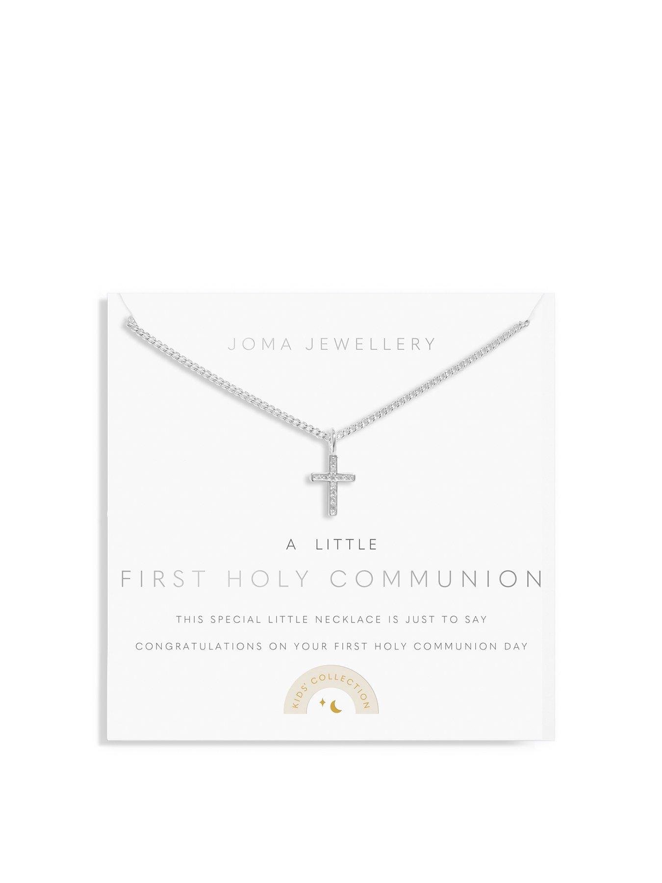 Image 1 of 4 of Joma Jewellery KIDS A LITTLE - FIRST HOLY COMMUNION - Silver Plated - Necklace - 38cm + 5cm extender