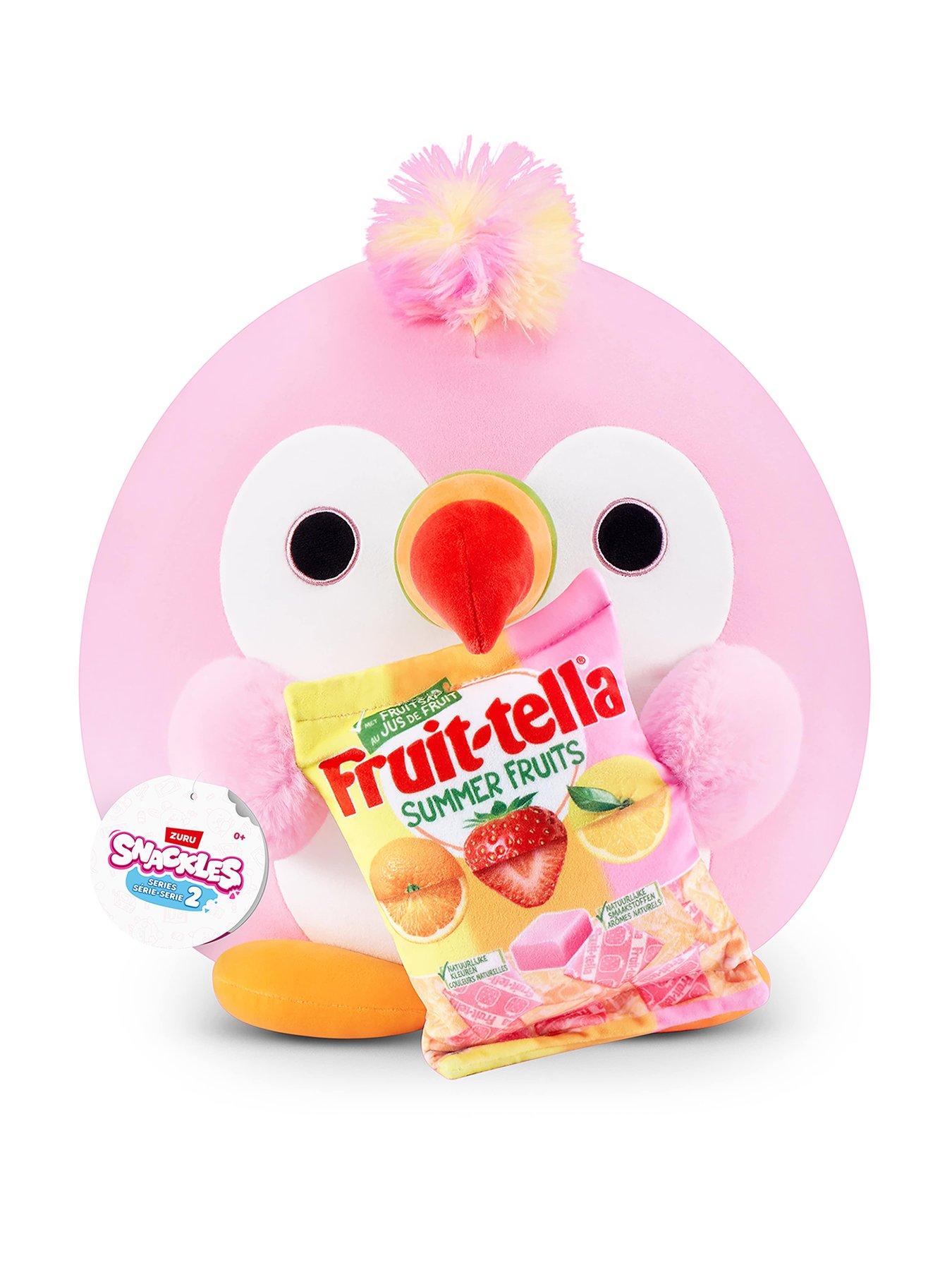 undefined Snackles Series 2 14" Plush Tucan & Fruit-tella