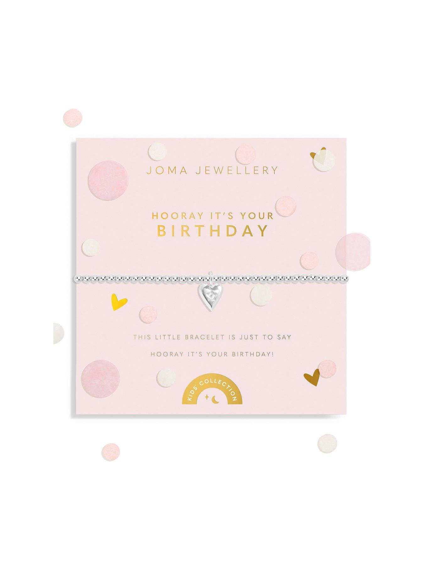 undefined CHILDRENS CONFETTI A LITTLE HOORAY ITS YOUR BIRTHDAY Bracelet